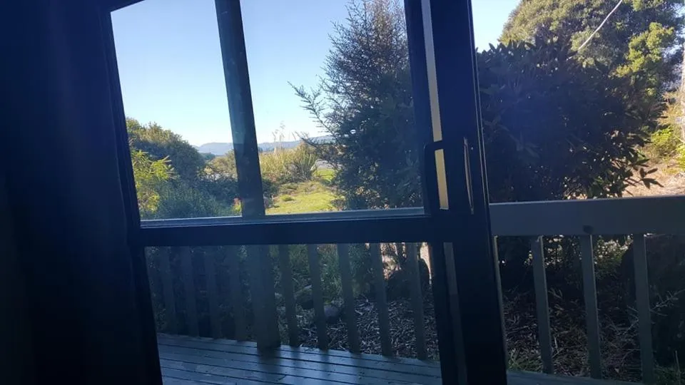 Garden view in Alpine Chalets