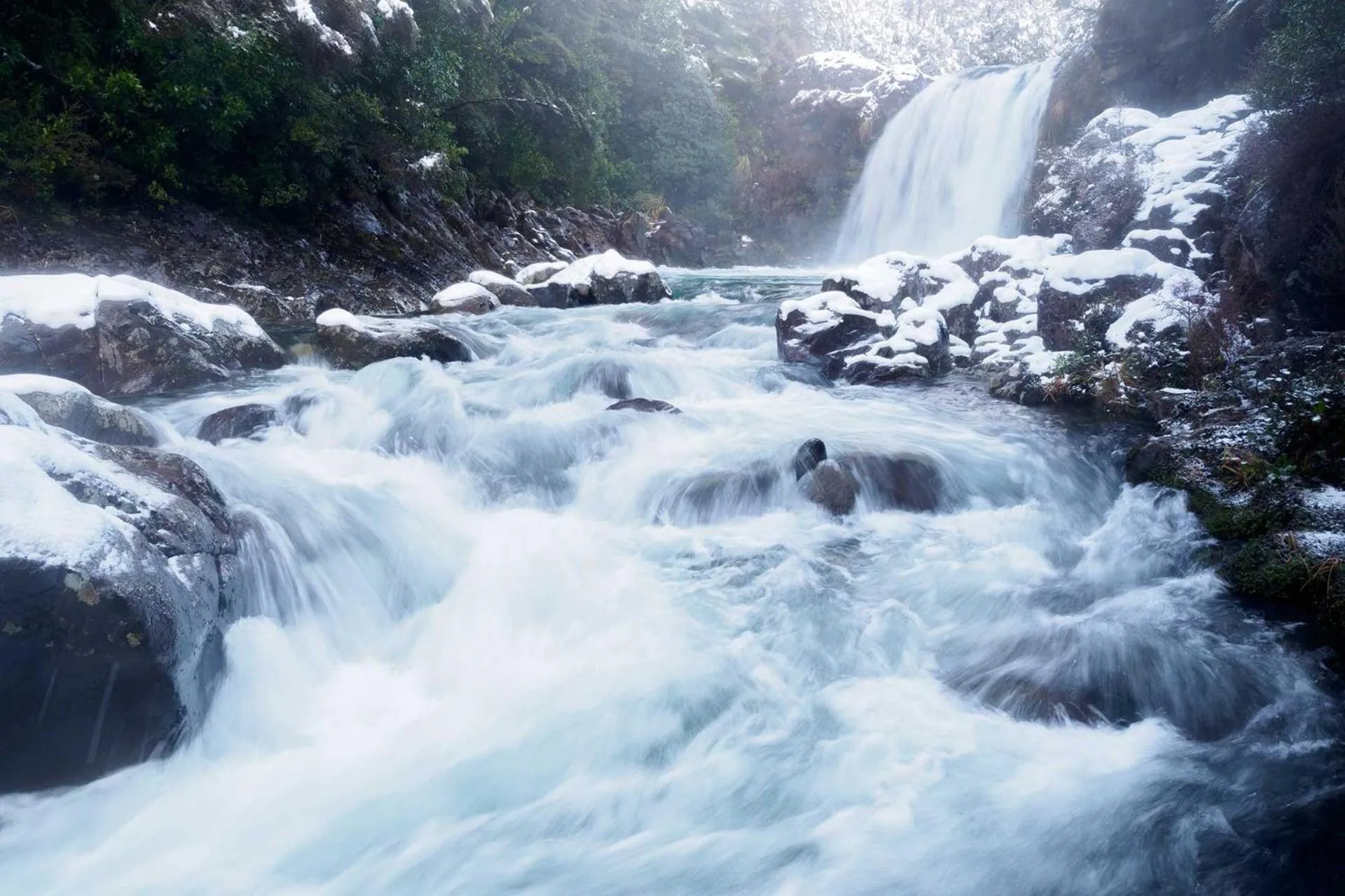 Natural landscape in Alpine Chalets