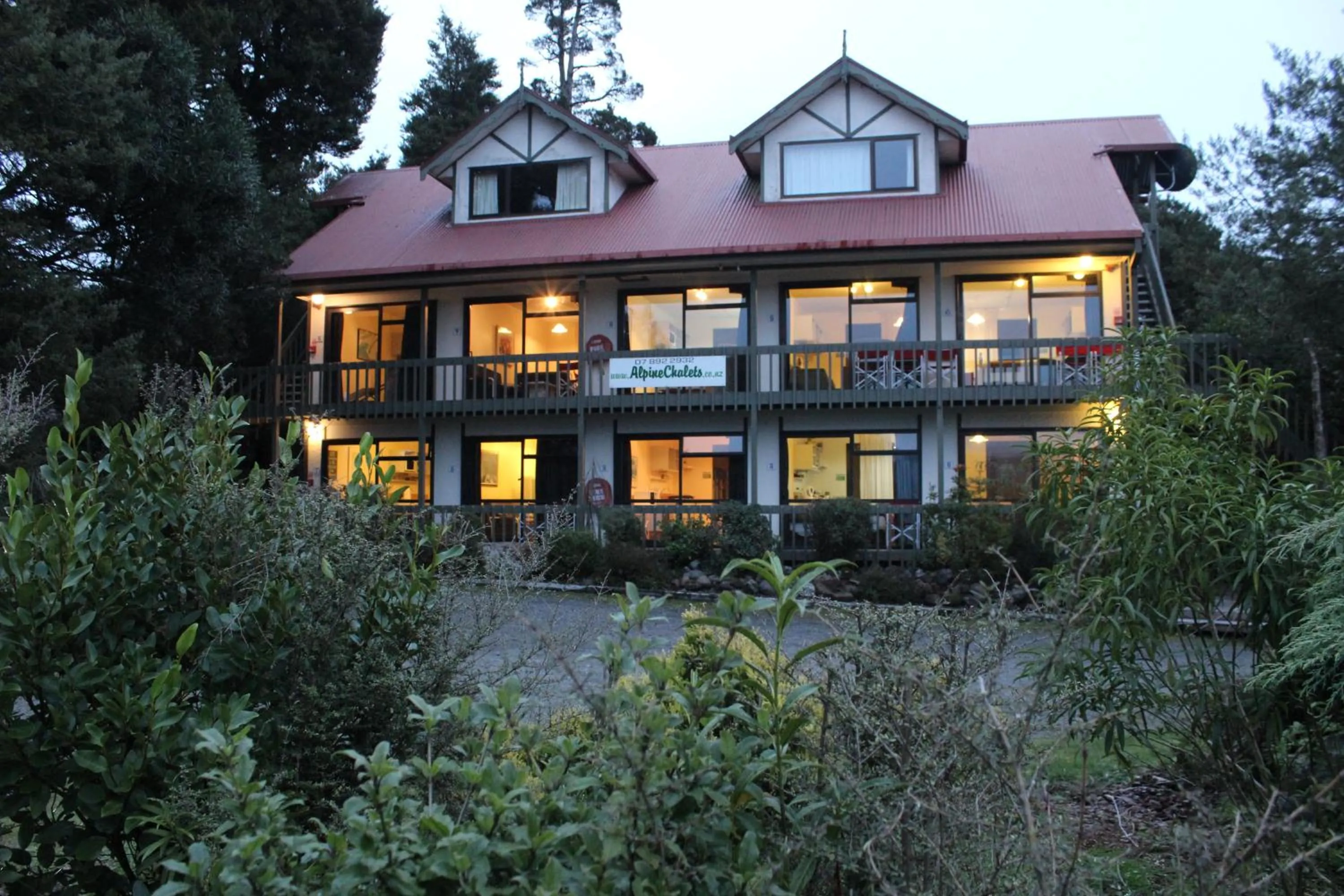 Balcony/Terrace in Alpine Chalets