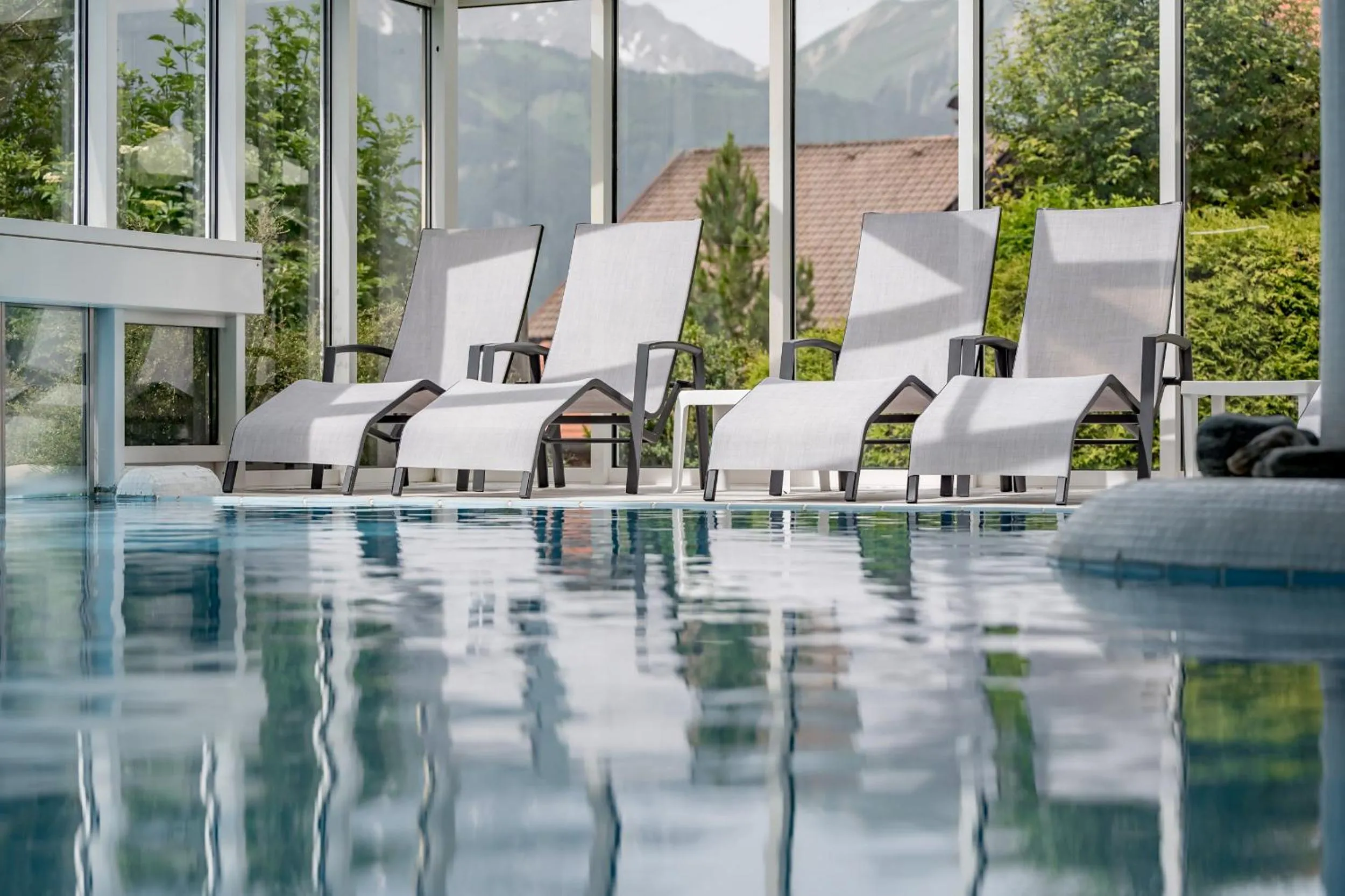 Swimming pool in Wellness & Sporthotel Alpenhof
