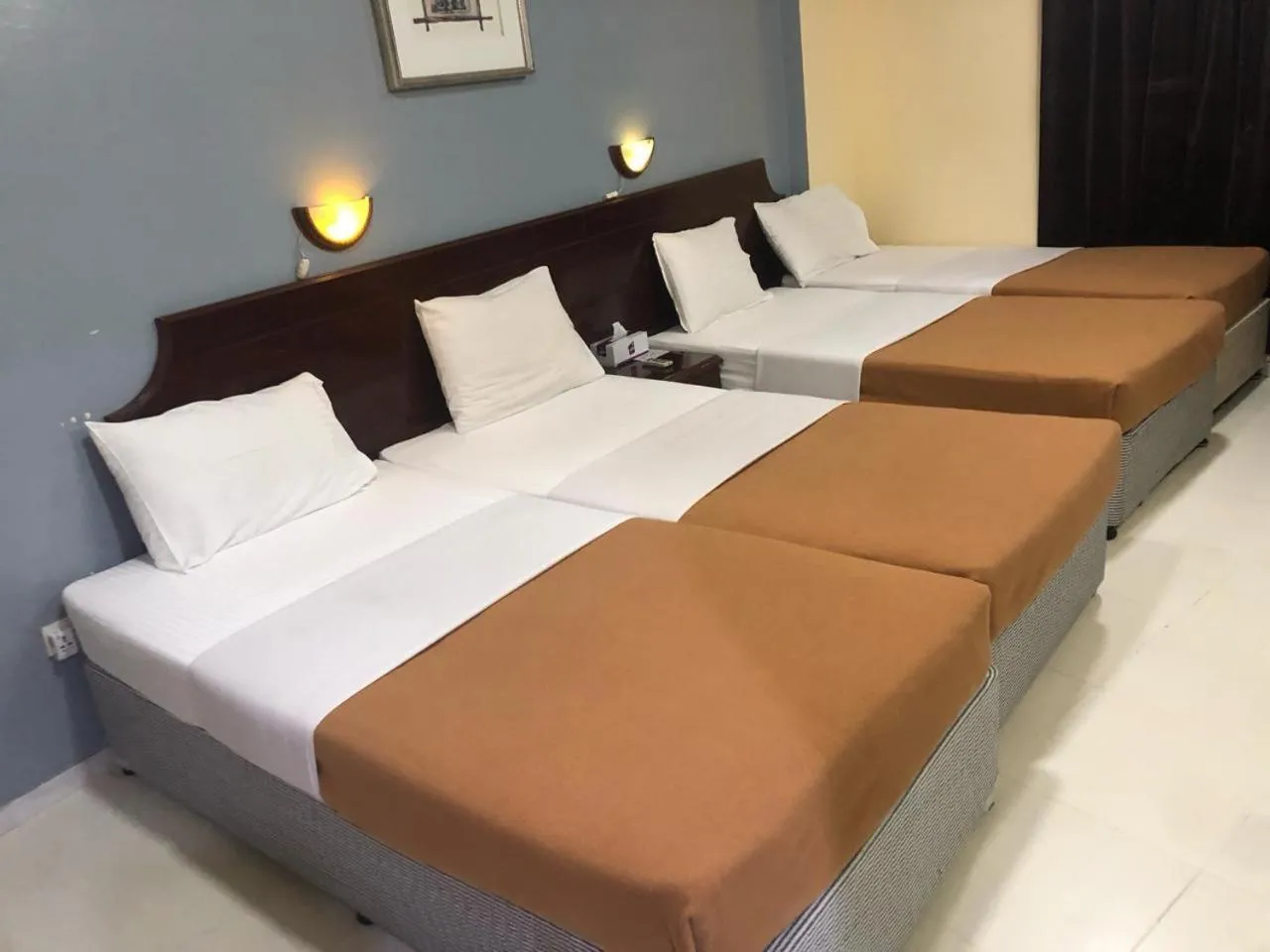 Bed in Index Hotel