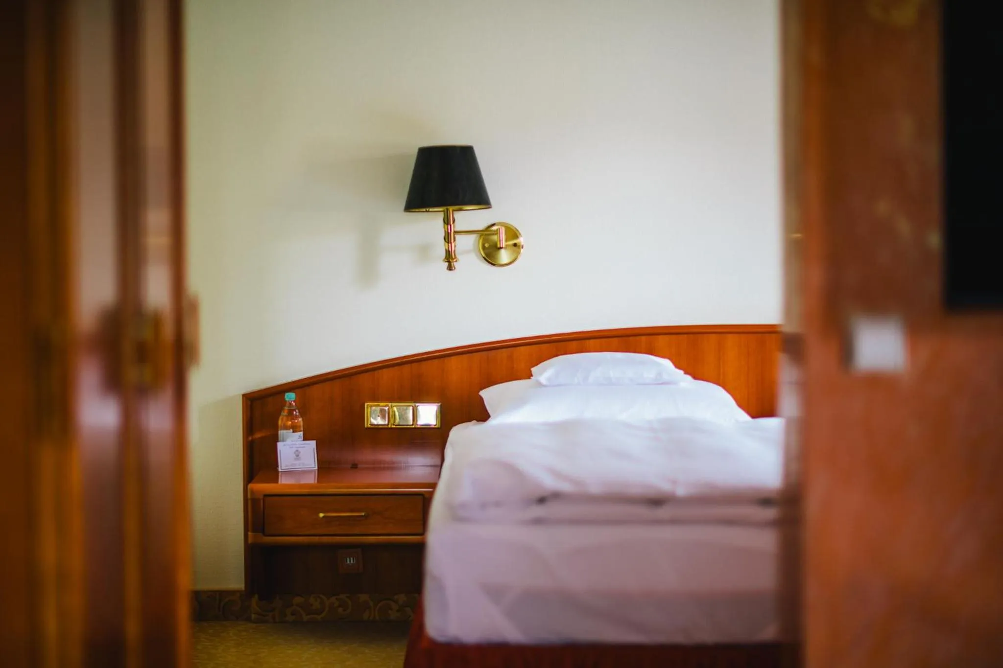 Bed in Romantik Hotel Bülow Residenz