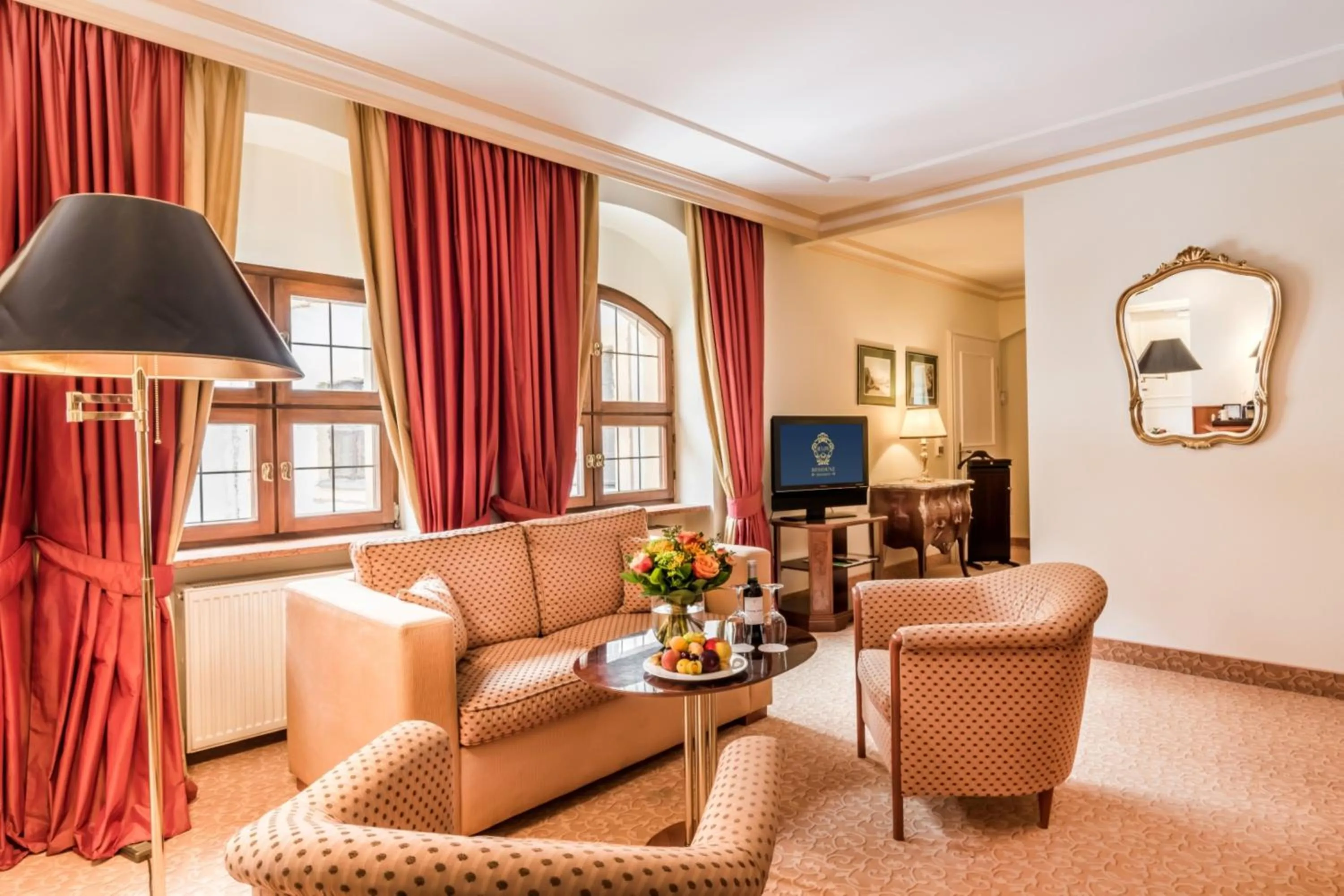 Living room in Romantik Hotel Bülow Residenz
