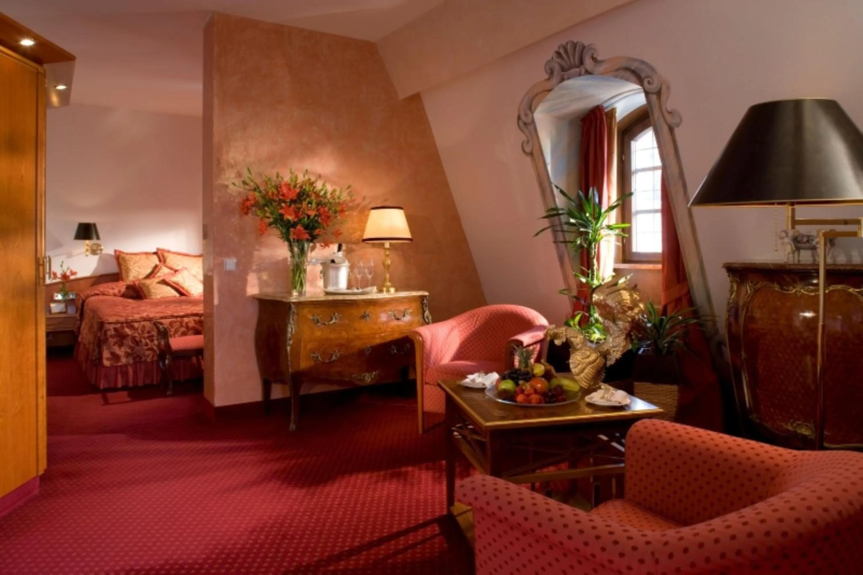 Living room in Romantik Hotel Bülow Residenz