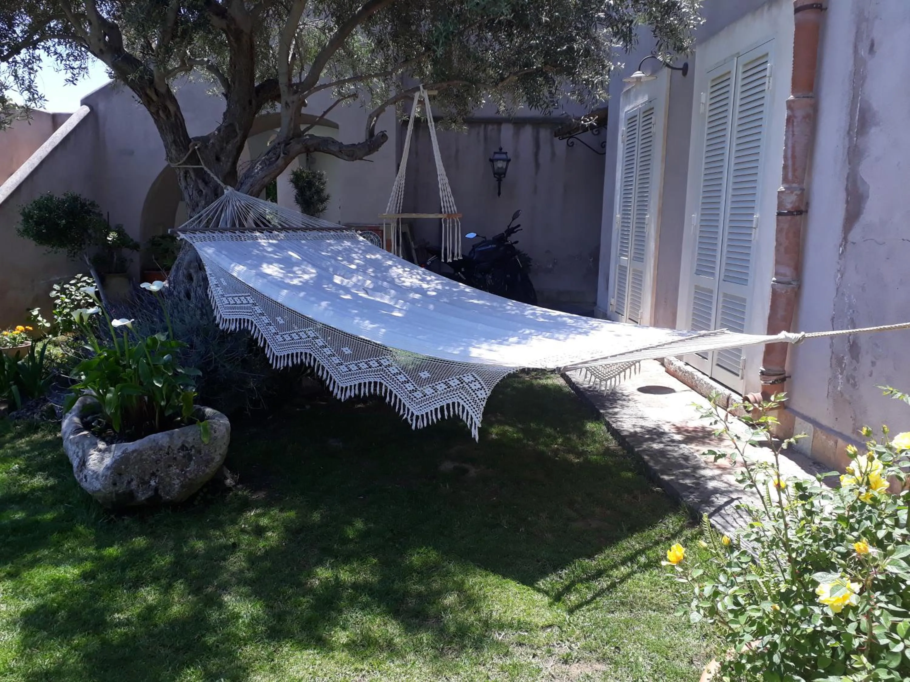 Garden in La casa del panorama