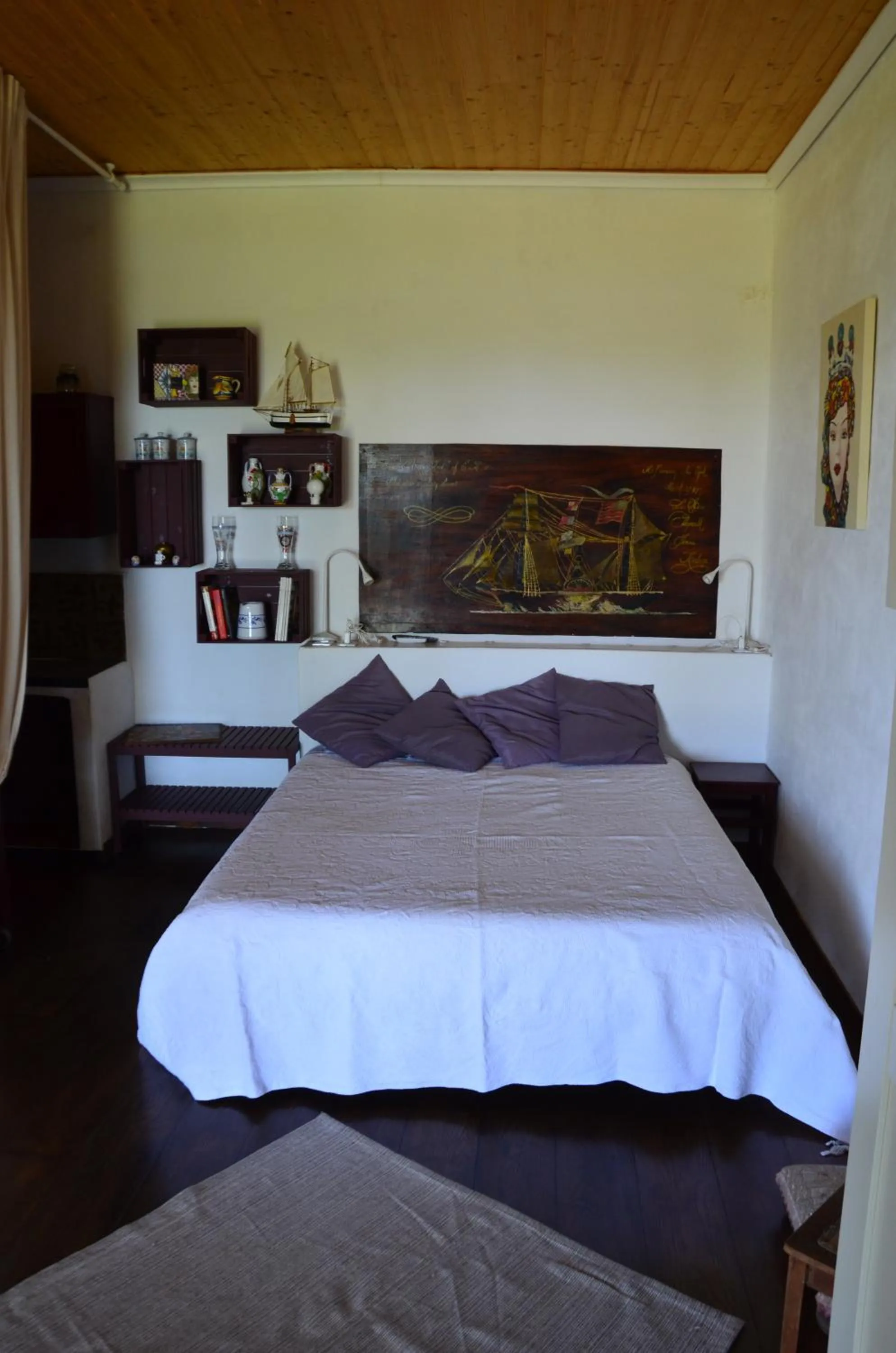 Bedroom in La casa del panorama