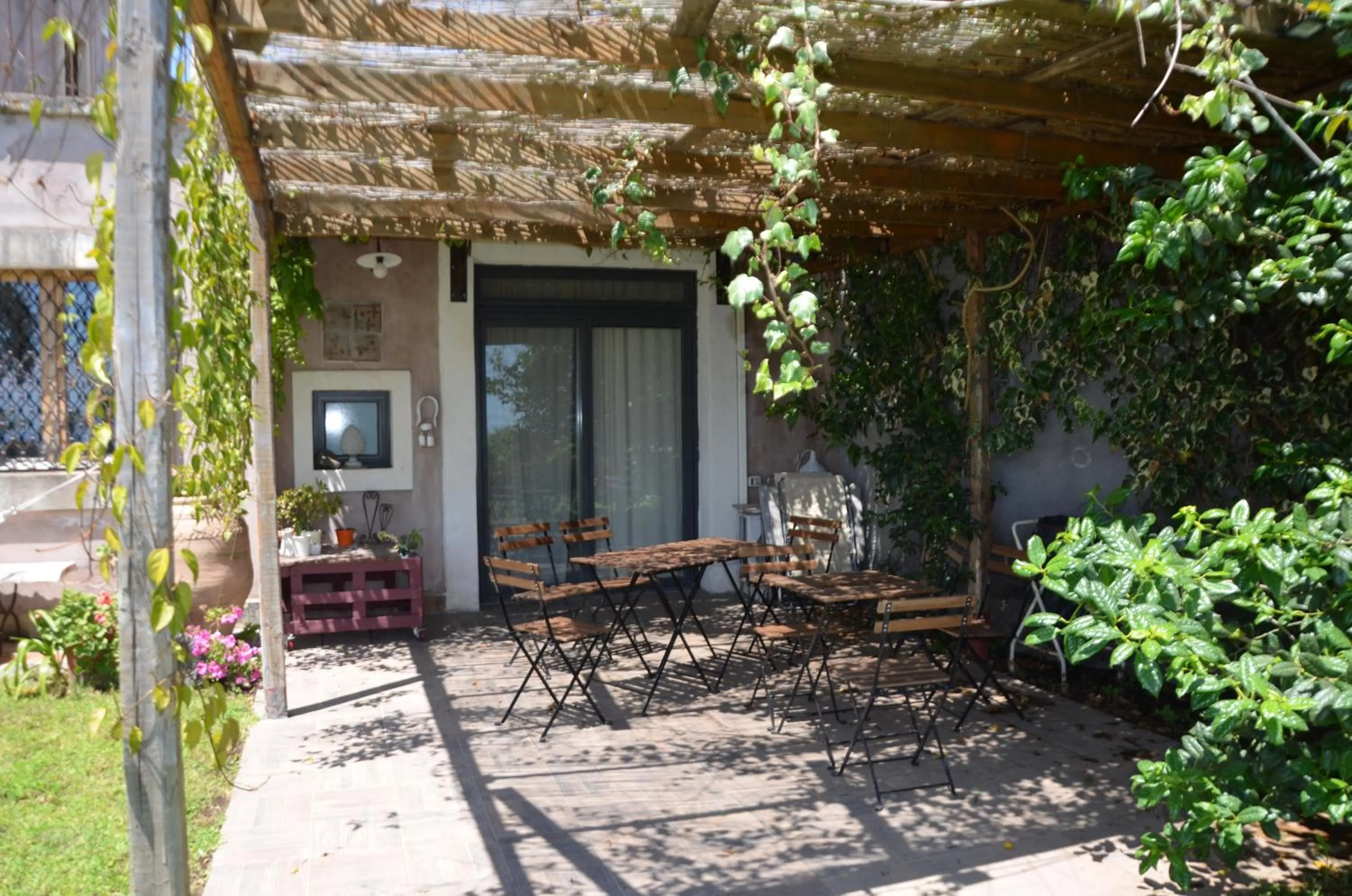 Garden in La casa del panorama