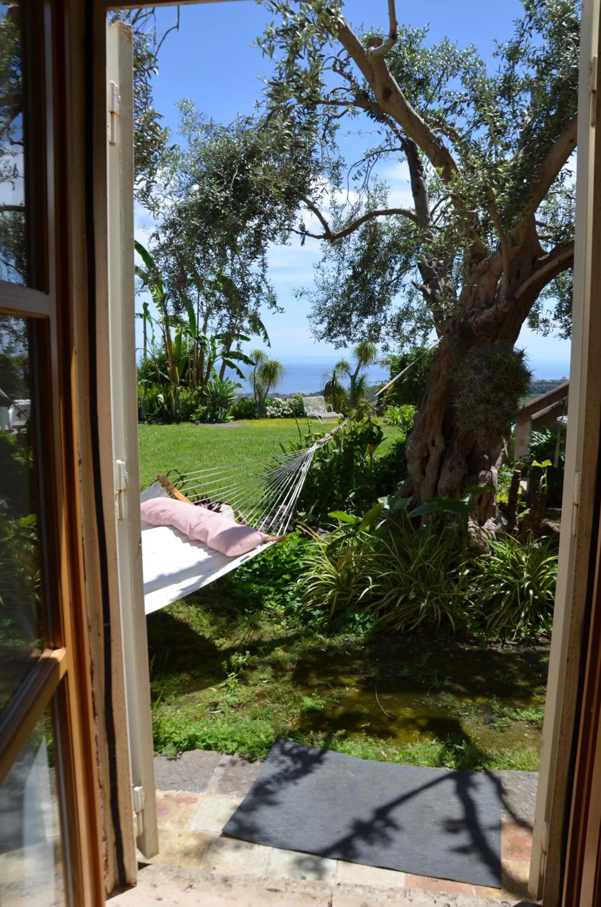 Garden in La casa del panorama