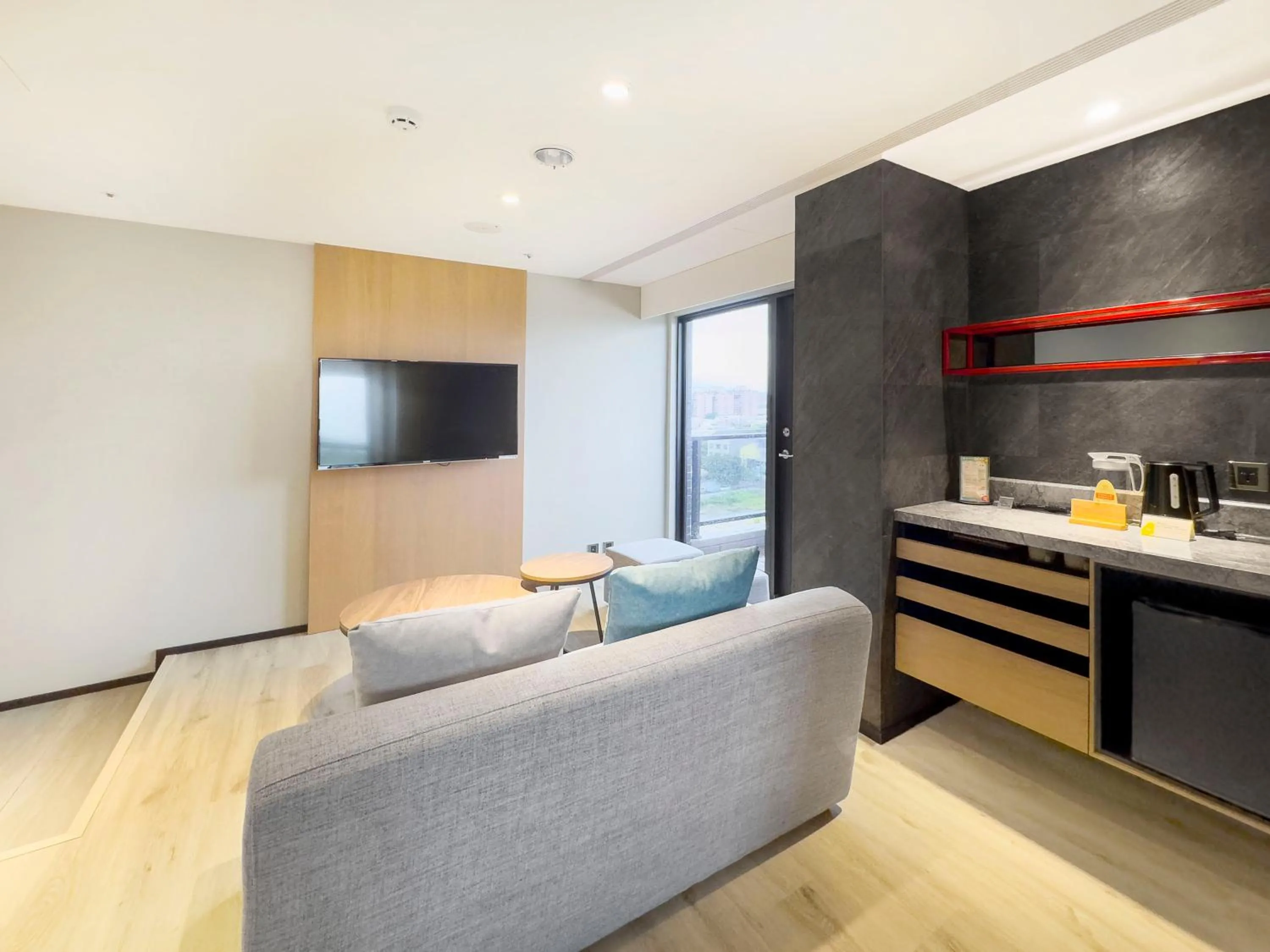 Coffee/tea facilities in Hsin Hotel