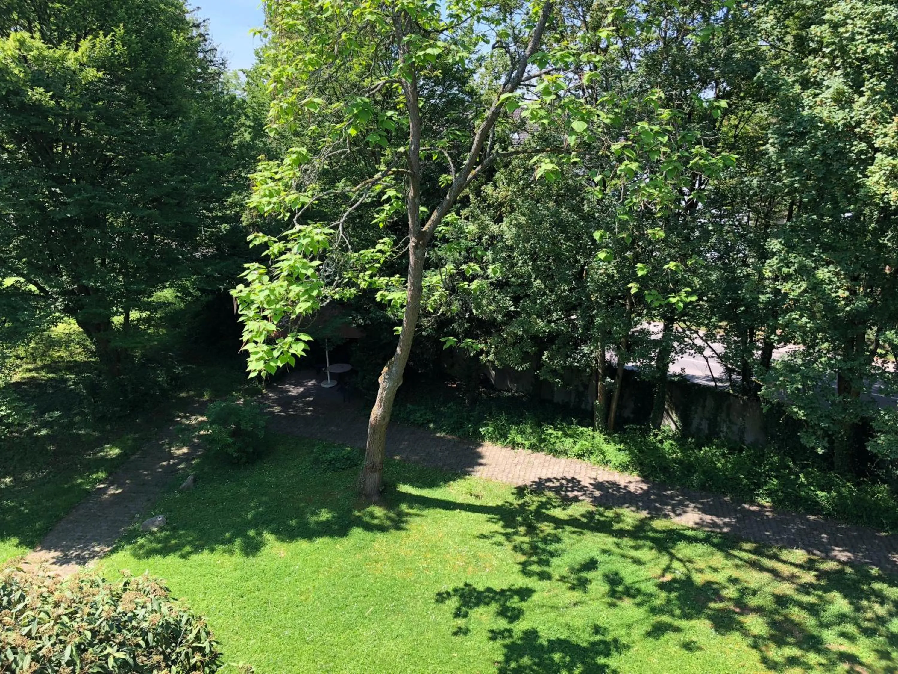 Garden view in Akademie der Dioezese