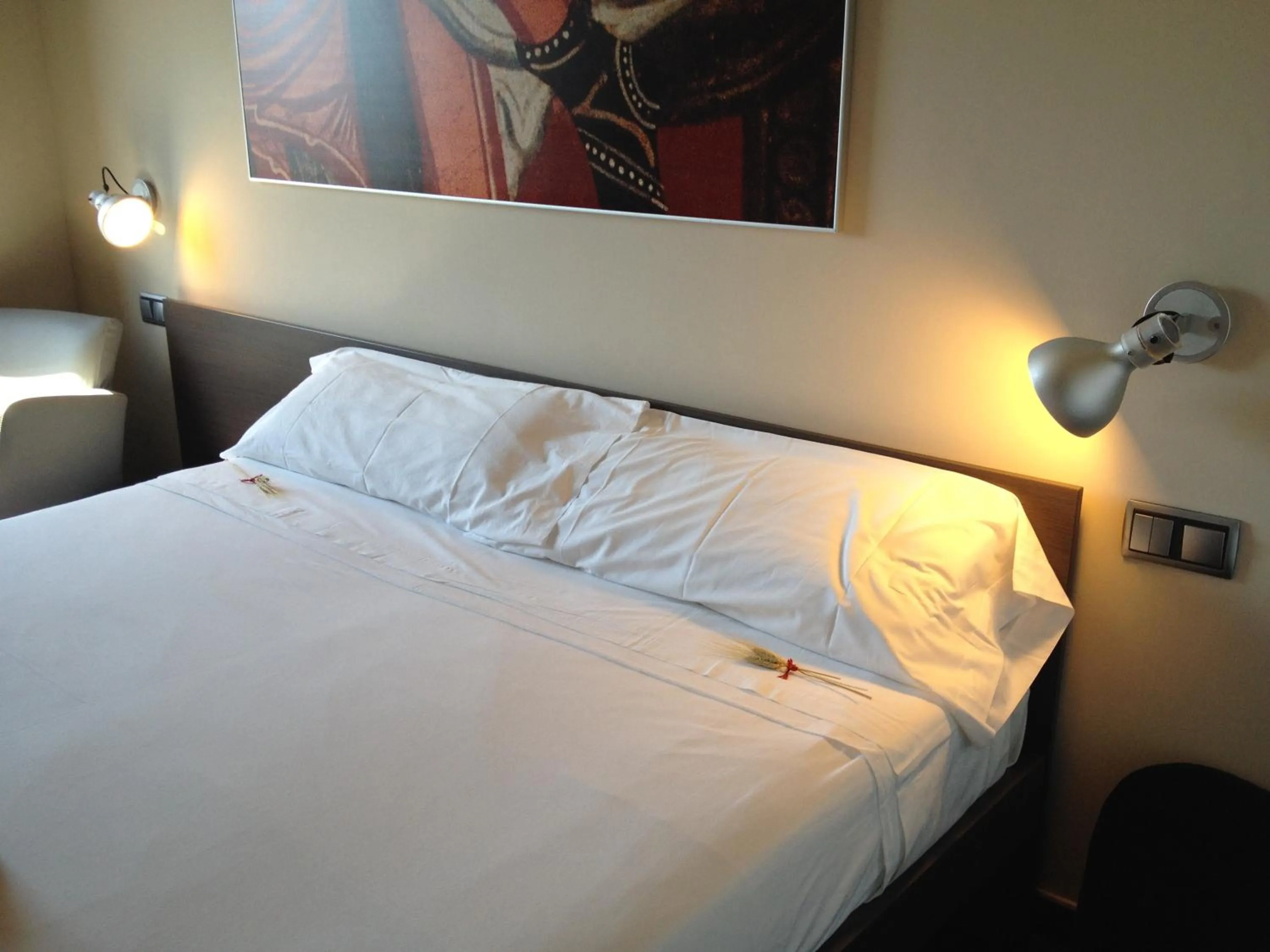 Bedroom, Bed in Seminari Allotjaments