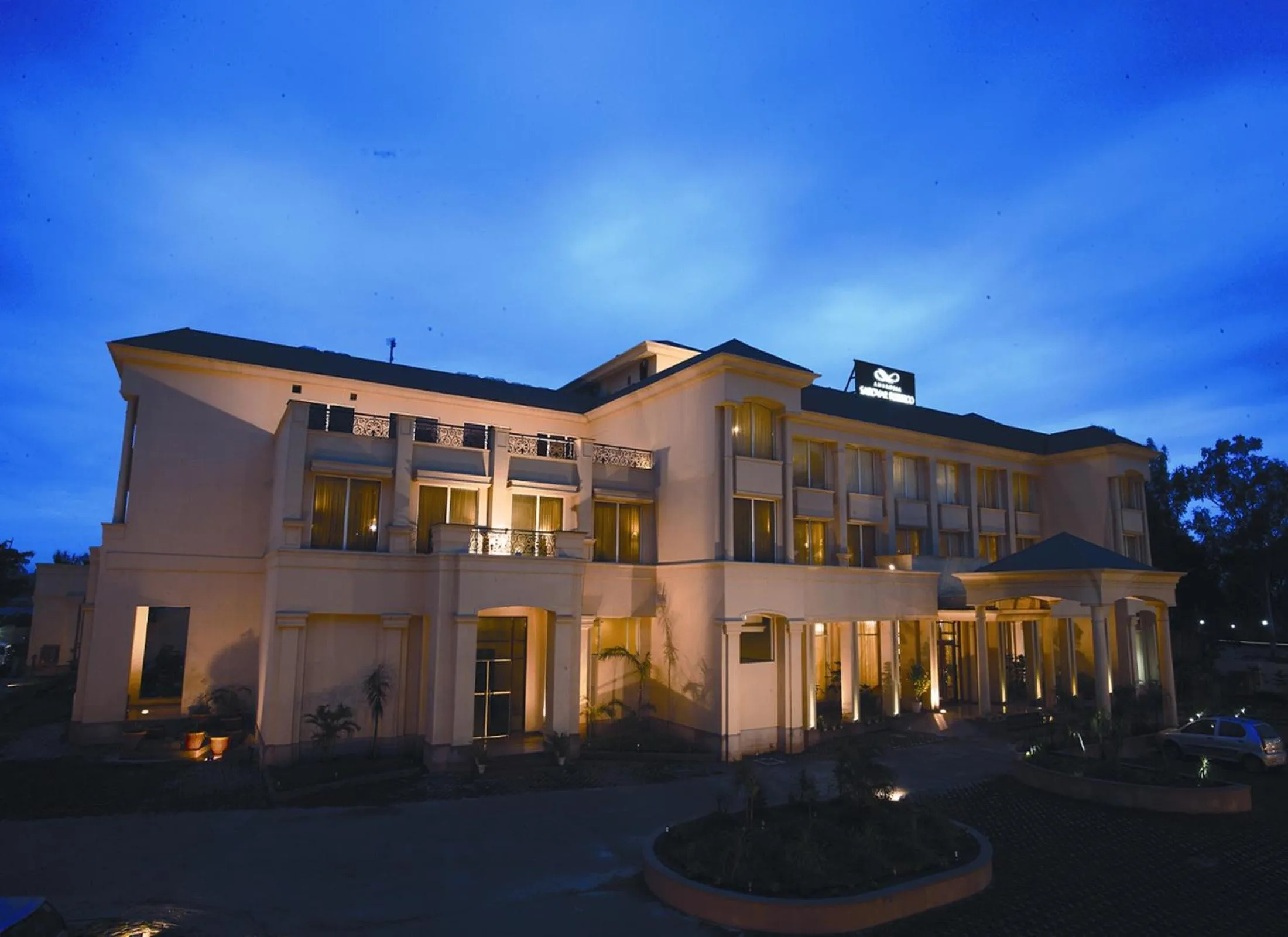 Facade/entrance in Ambrosia Sarovar Portico