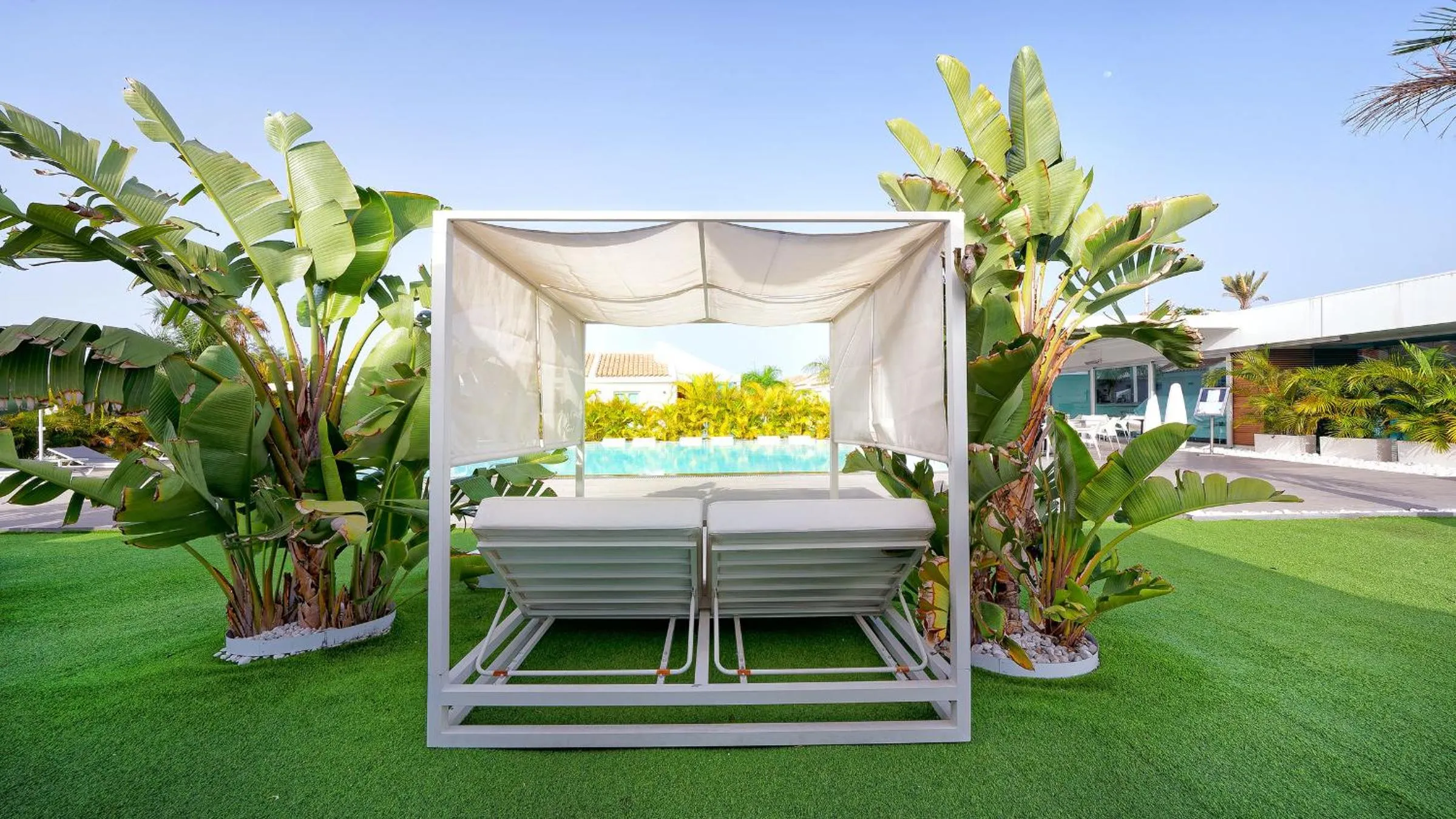 Swimming pool in Seven Hotel & Wellness - Gay Men Only