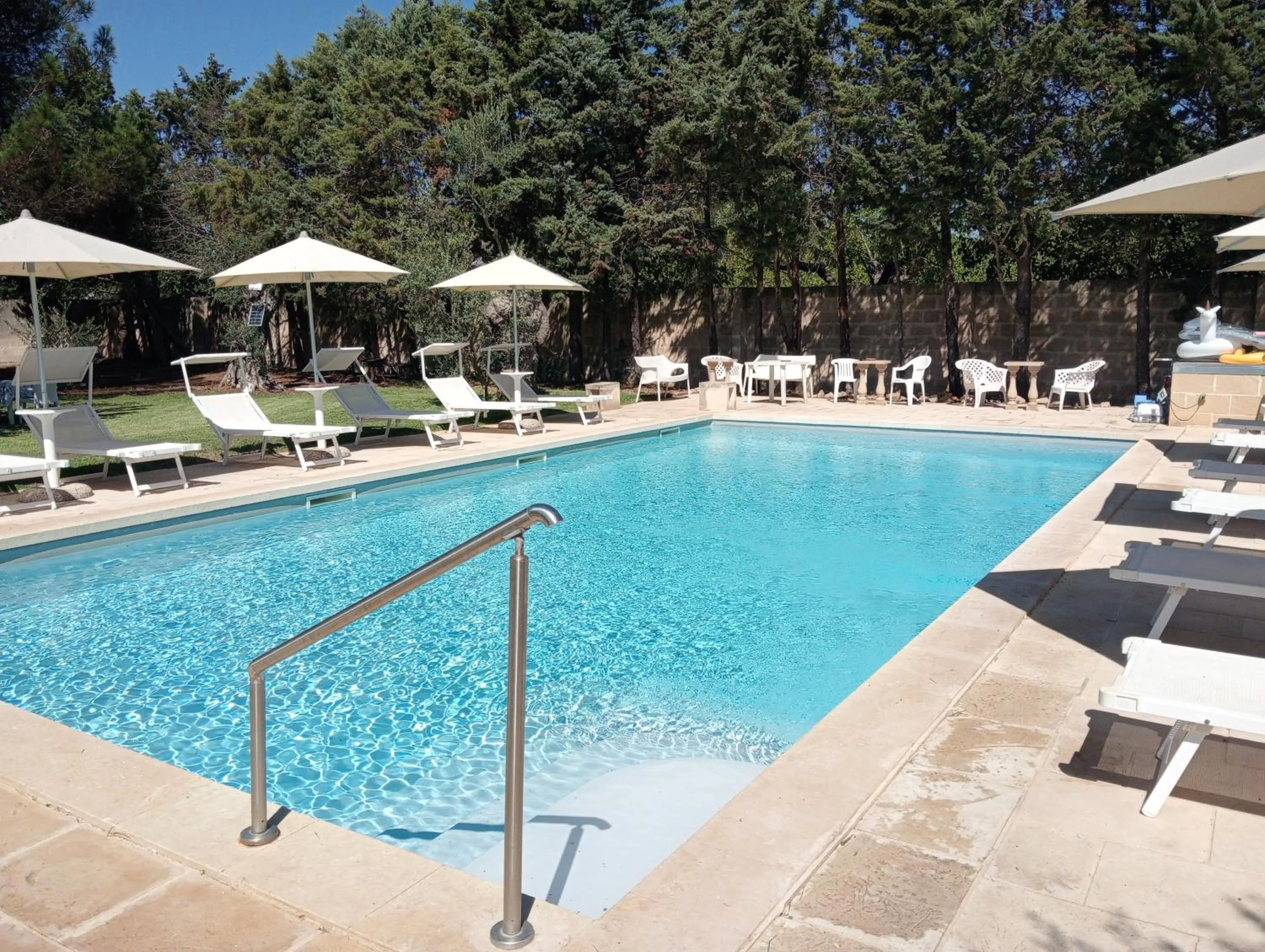 Pool view in Agriturismo Santa Chiara