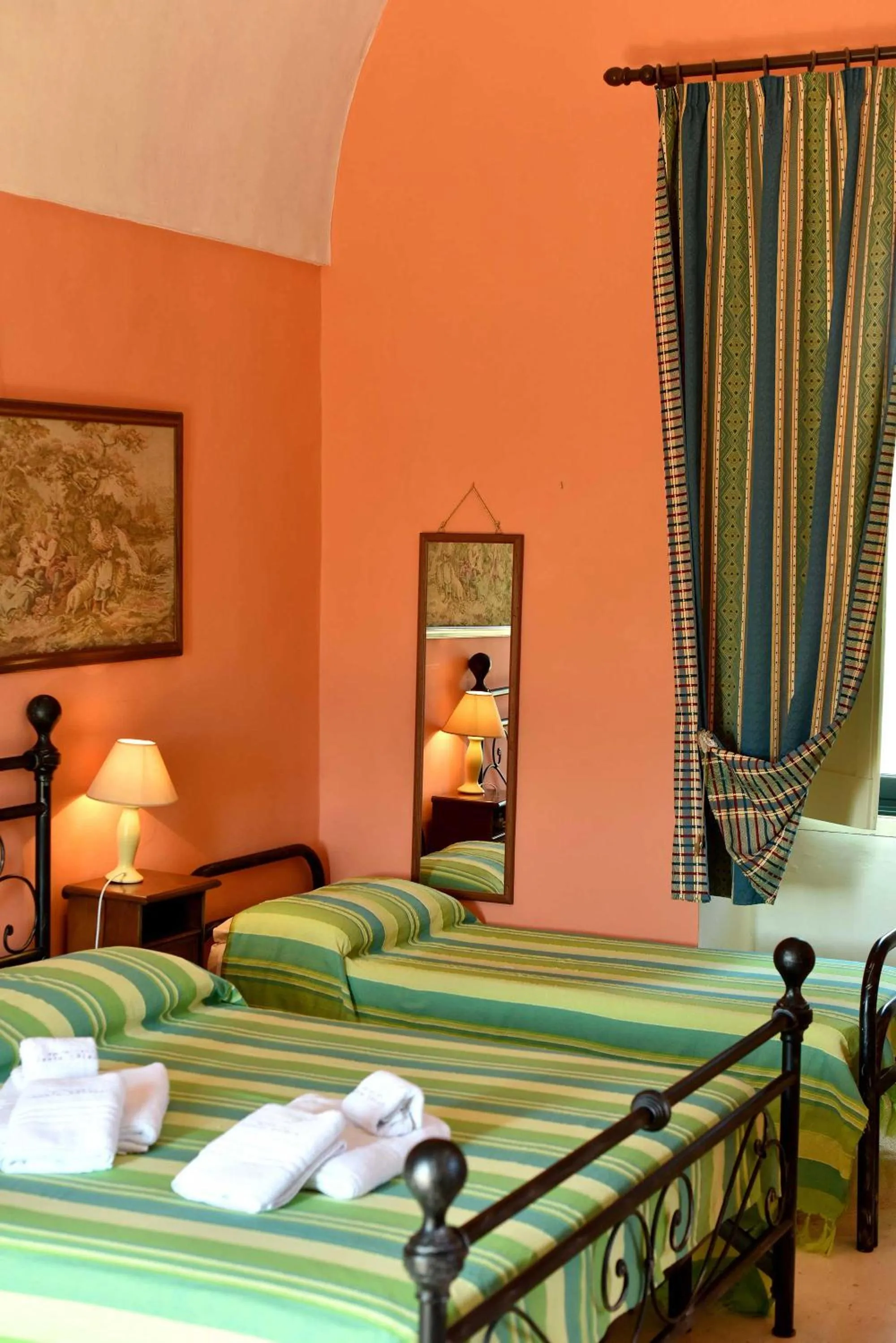 Bedroom, Bed in Agriturismo Santa Chiara