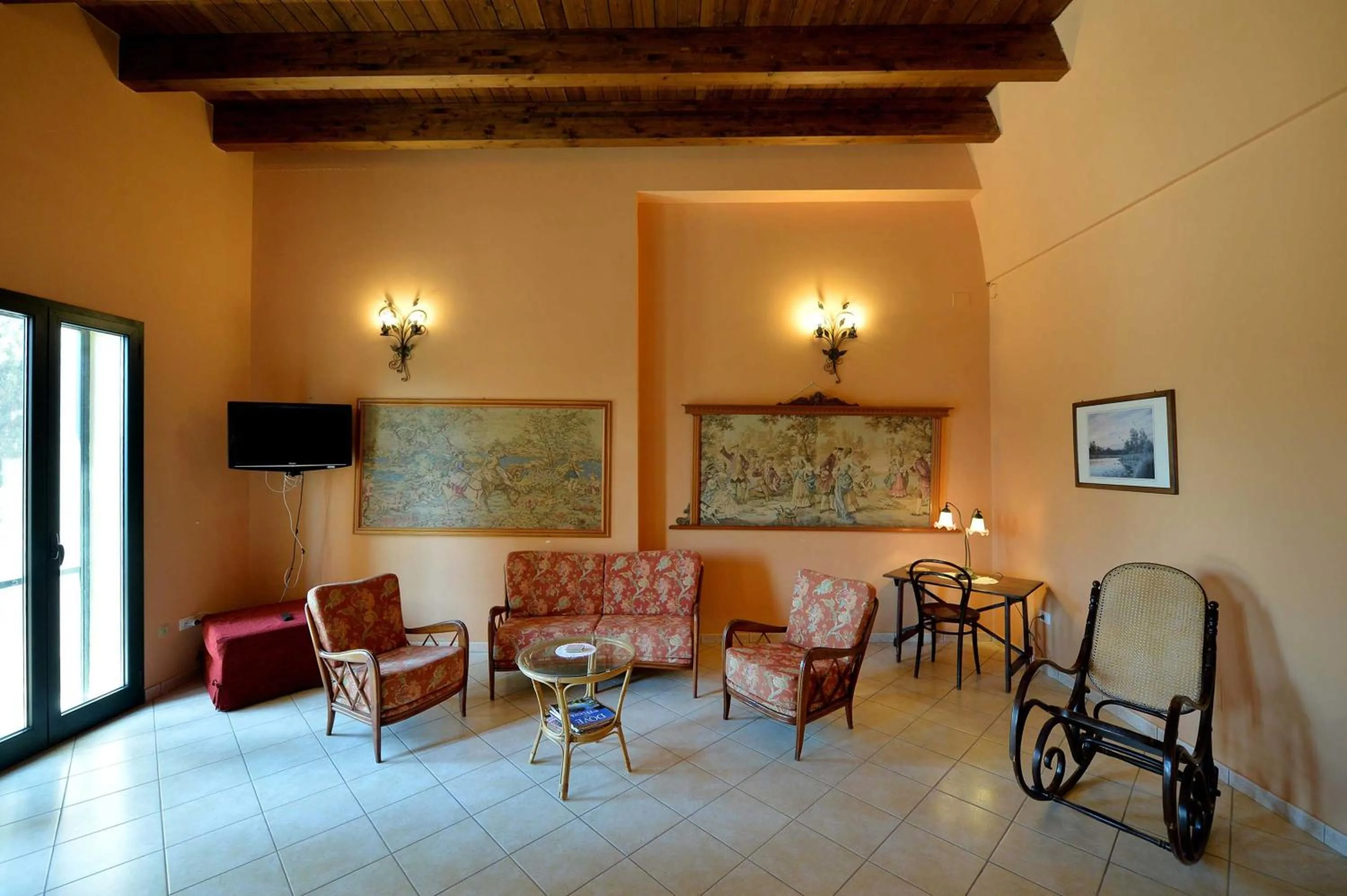 Lobby or reception in Agriturismo Santa Chiara