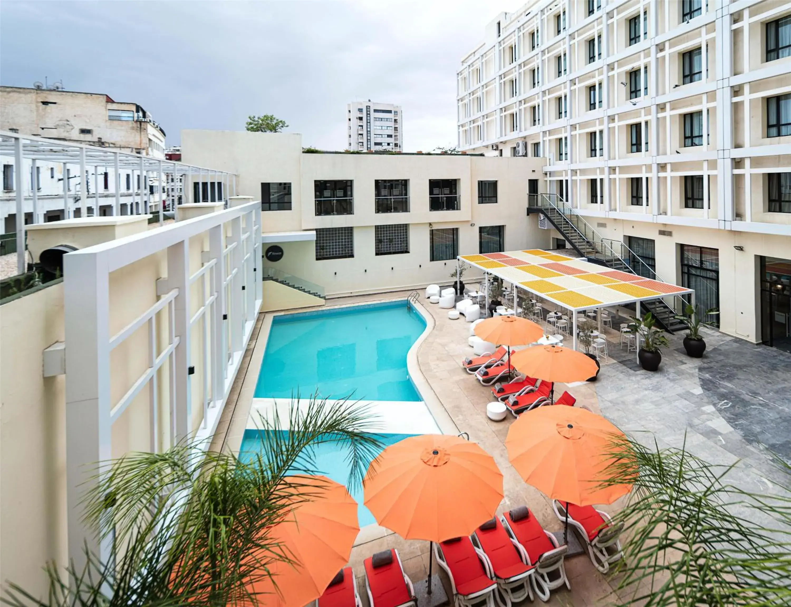Pool view in Barceló Fès Medina Pool view in Barceló Fès Medina