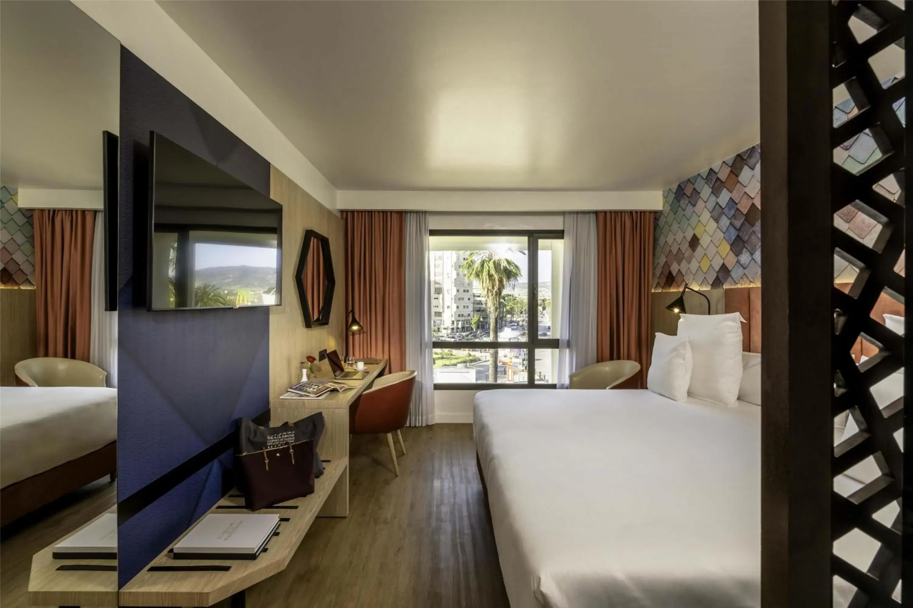 Bedroom, Bed in Barceló Fès Medina Bedroom, Bed in Barceló Fès Medina