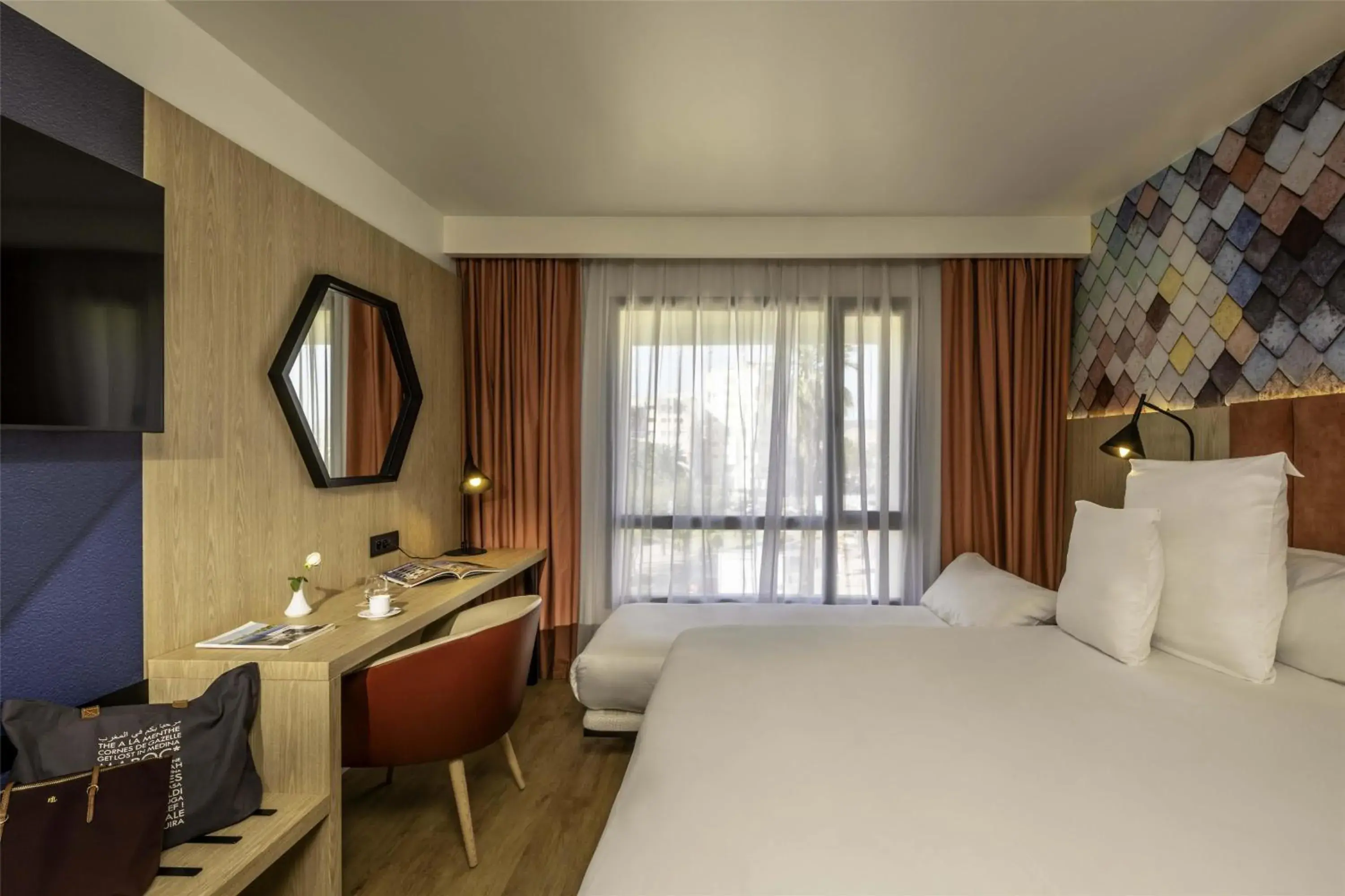 Bedroom, Bed in Barceló Fès Medina Bedroom, Bed in Barceló Fès Medina