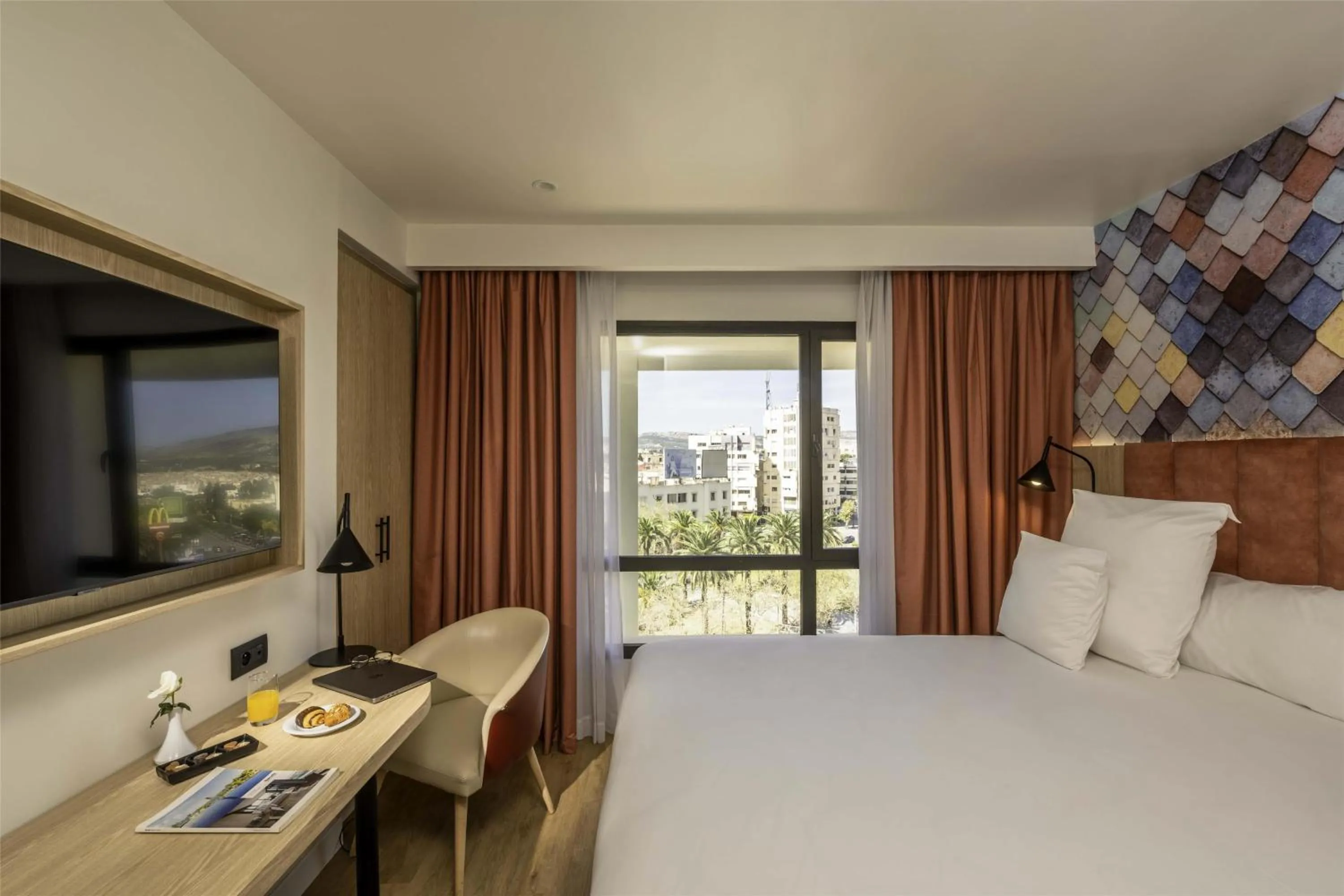 Photo of the whole room, Bed in Barceló Fès Medina