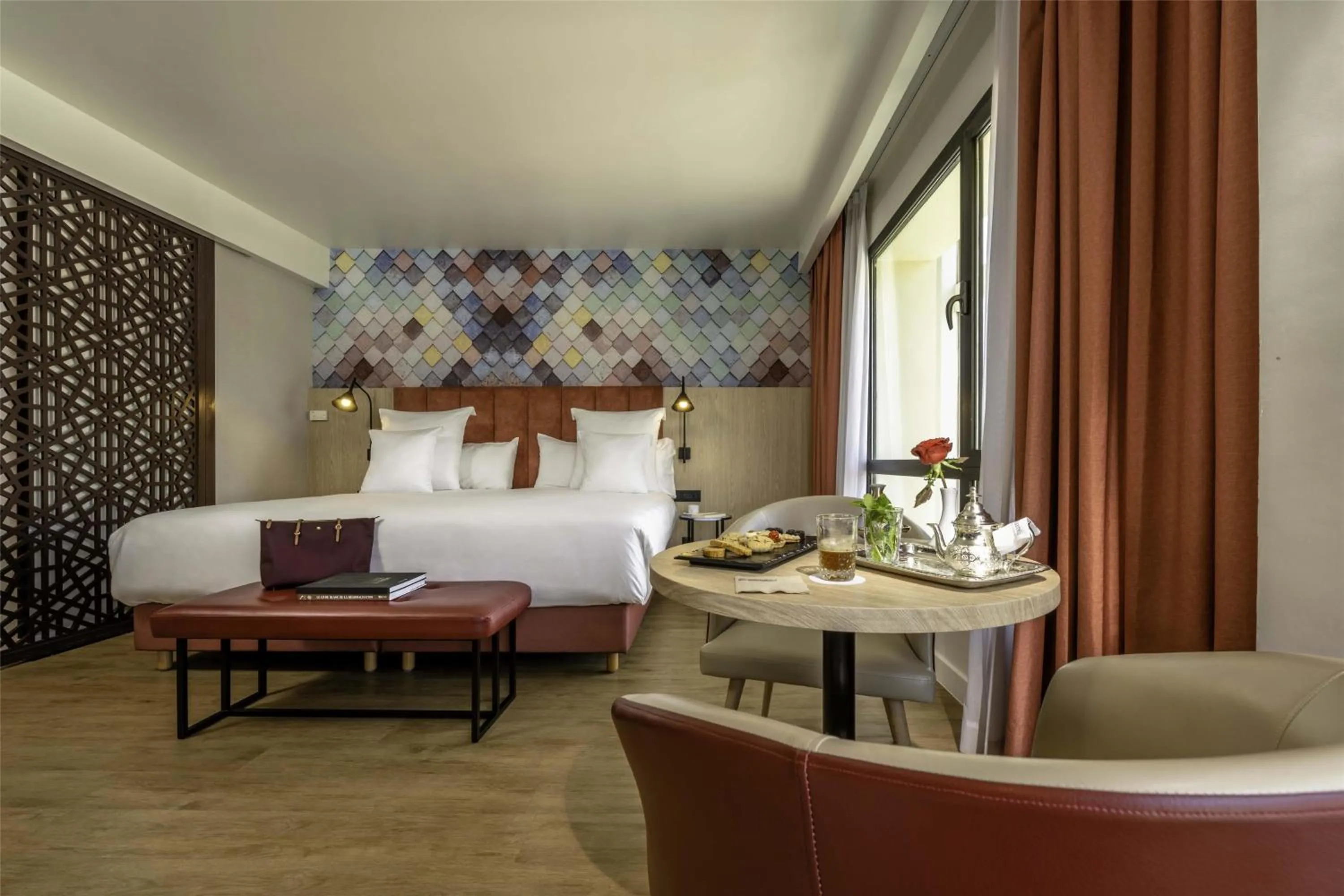 Bedroom, Bed in Barceló Fès Medina