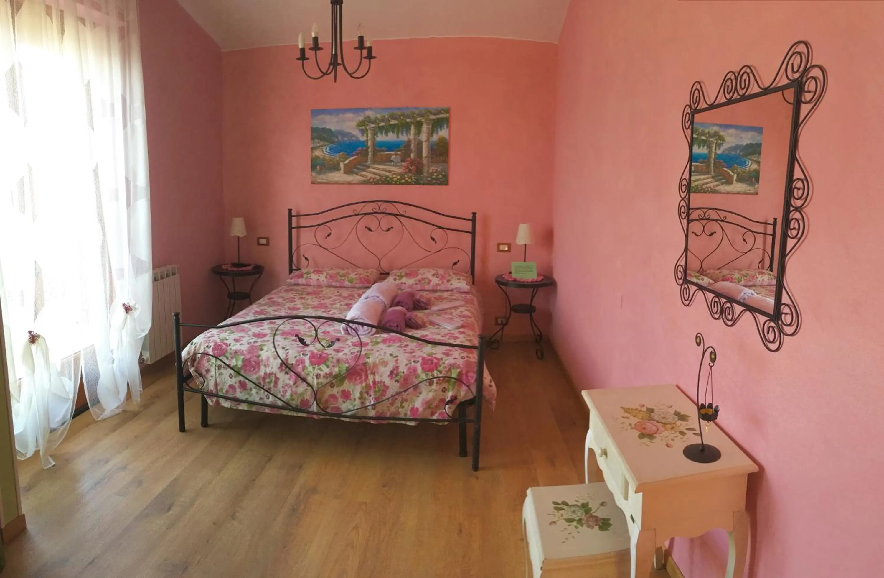 Bed in Villa Gaia - Luxury Villa, pool & wellness rooms