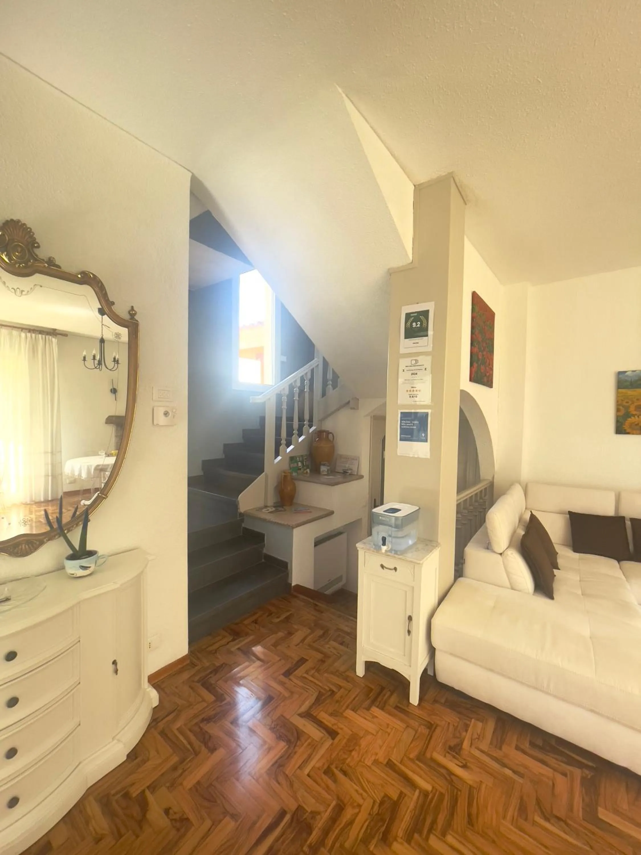 Bed in Villa Gaia - Luxury Villa, pool & wellness rooms