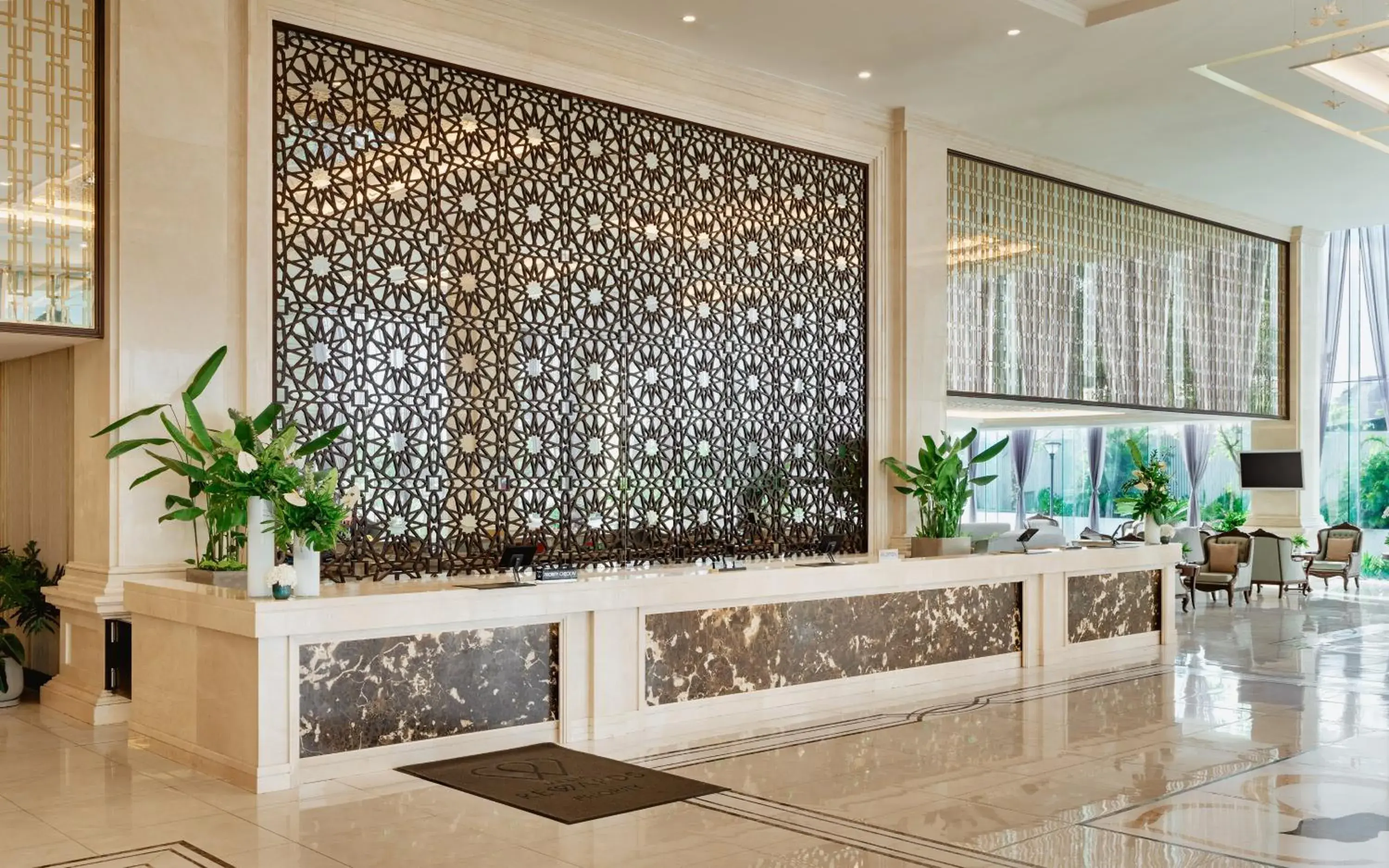 Lobby or reception in Meliá Vinpearl Danang Riverfront Lobby or reception in Meliá Vinpearl Danang Riverfront