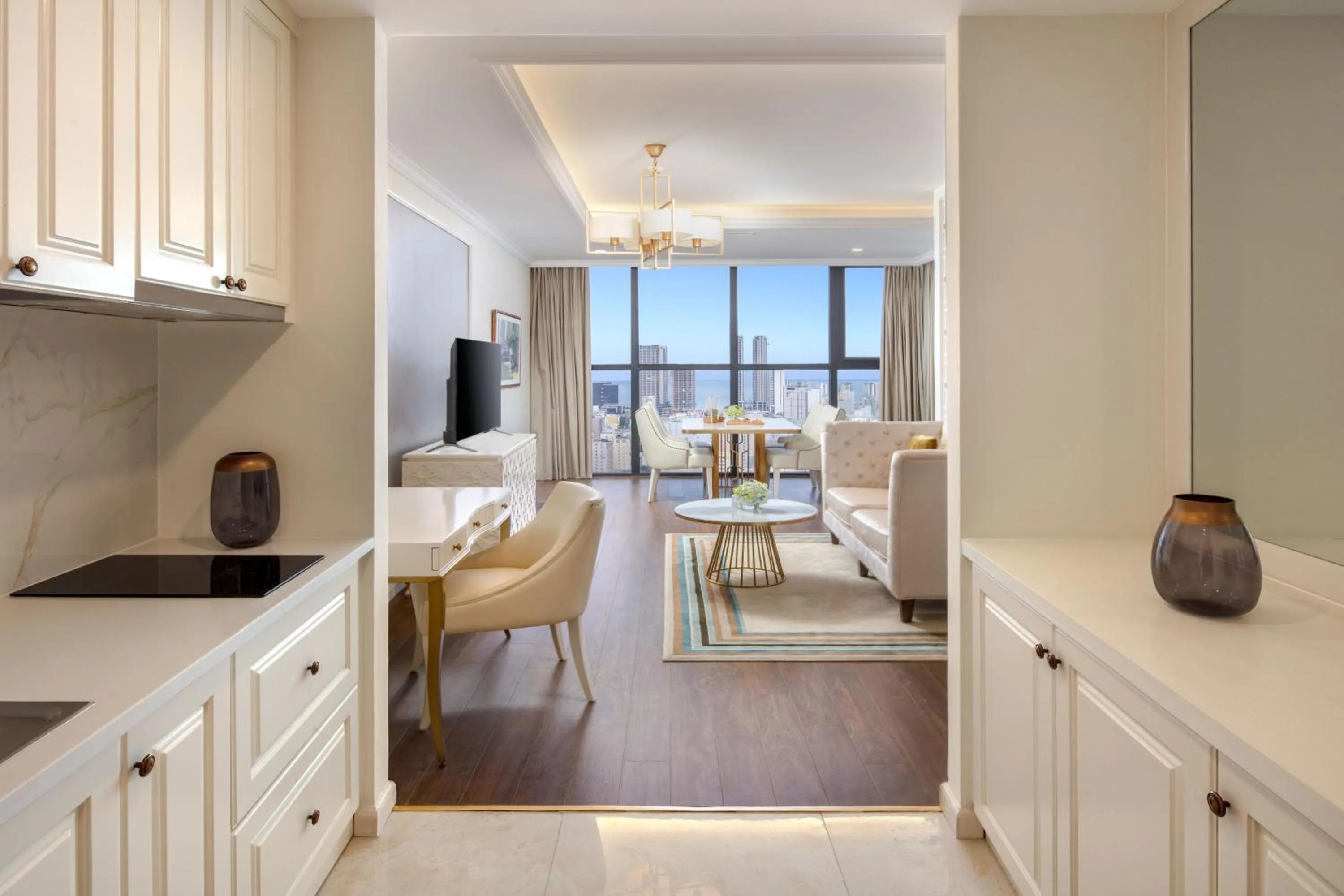 Living room, Bed in Meliá Vinpearl Danang Riverfront