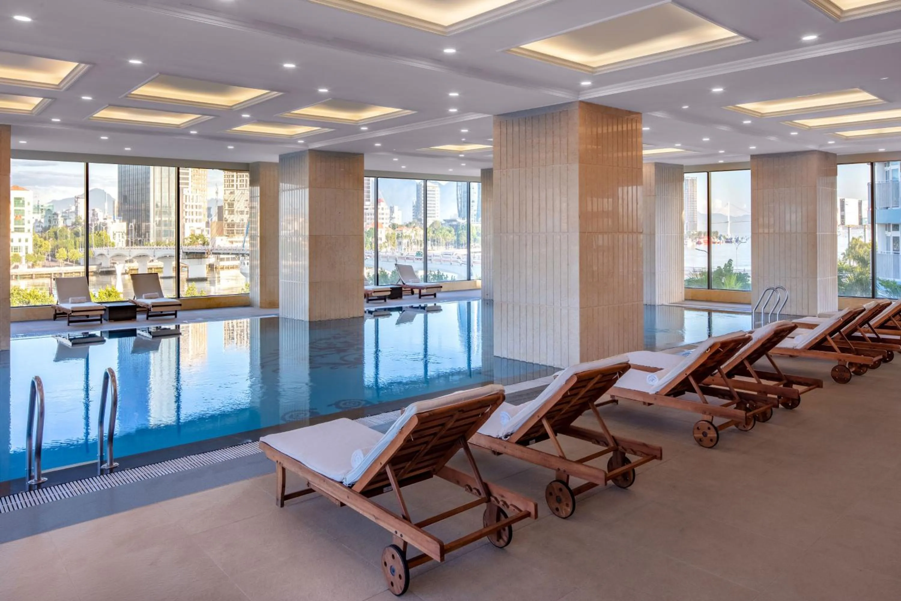 Swimming pool in Meliá Vinpearl Danang Riverfront