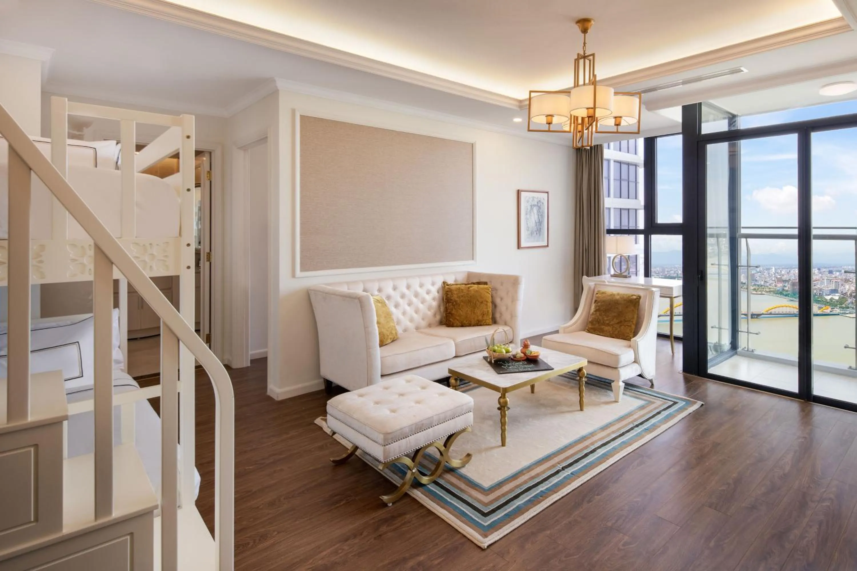 Living room, Bed in Meliá Vinpearl Danang Riverfront