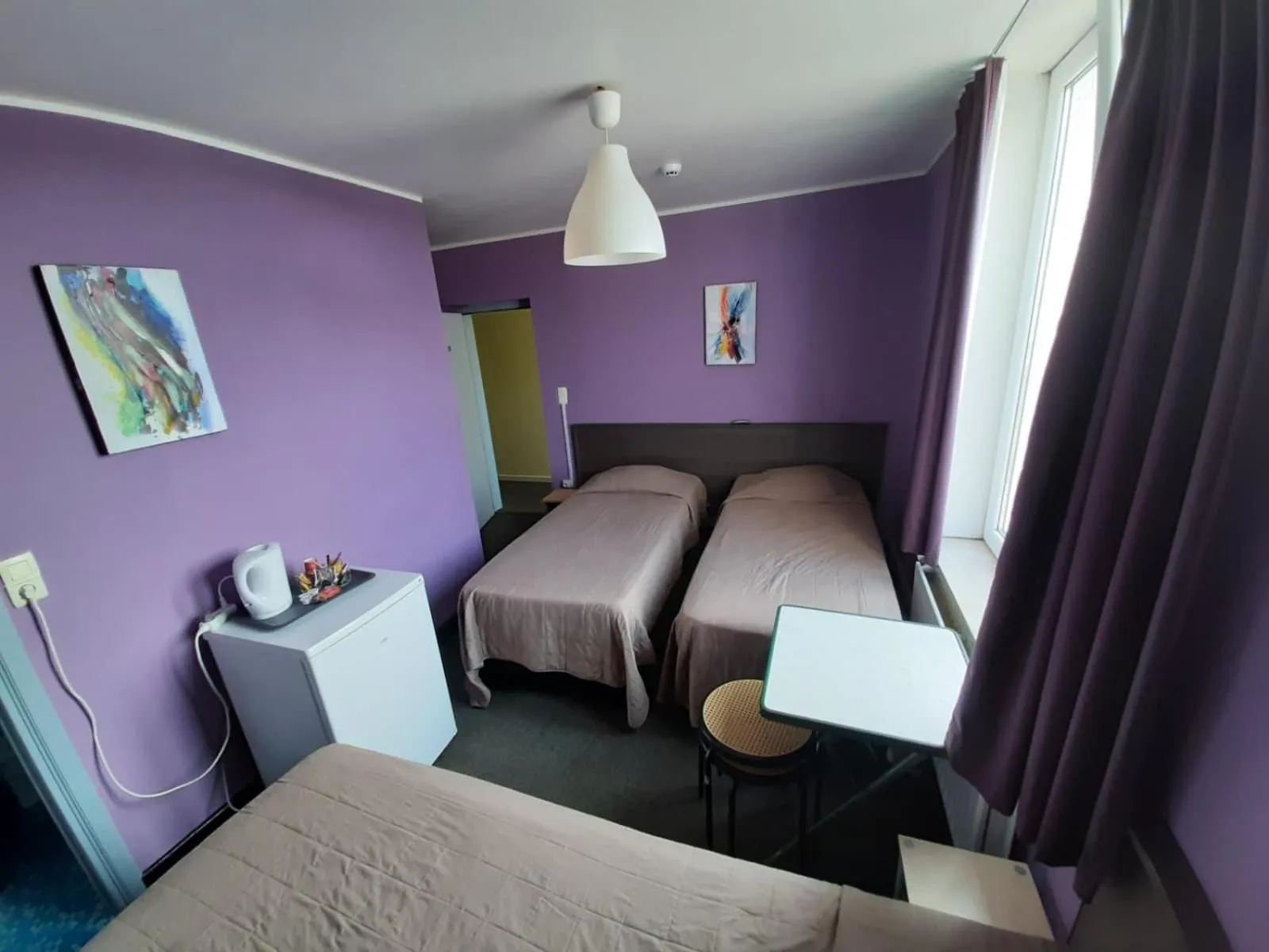 Bed in hotel Melissa