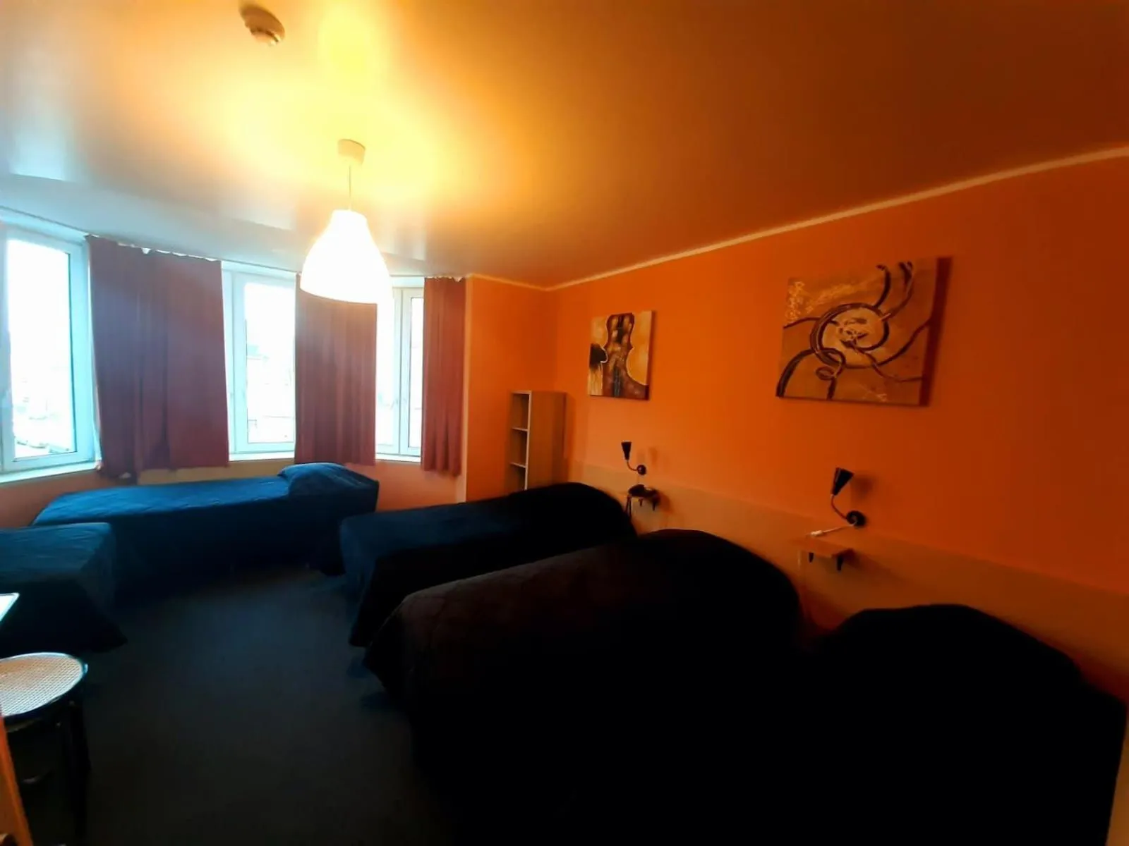 Bed in hotel Melissa