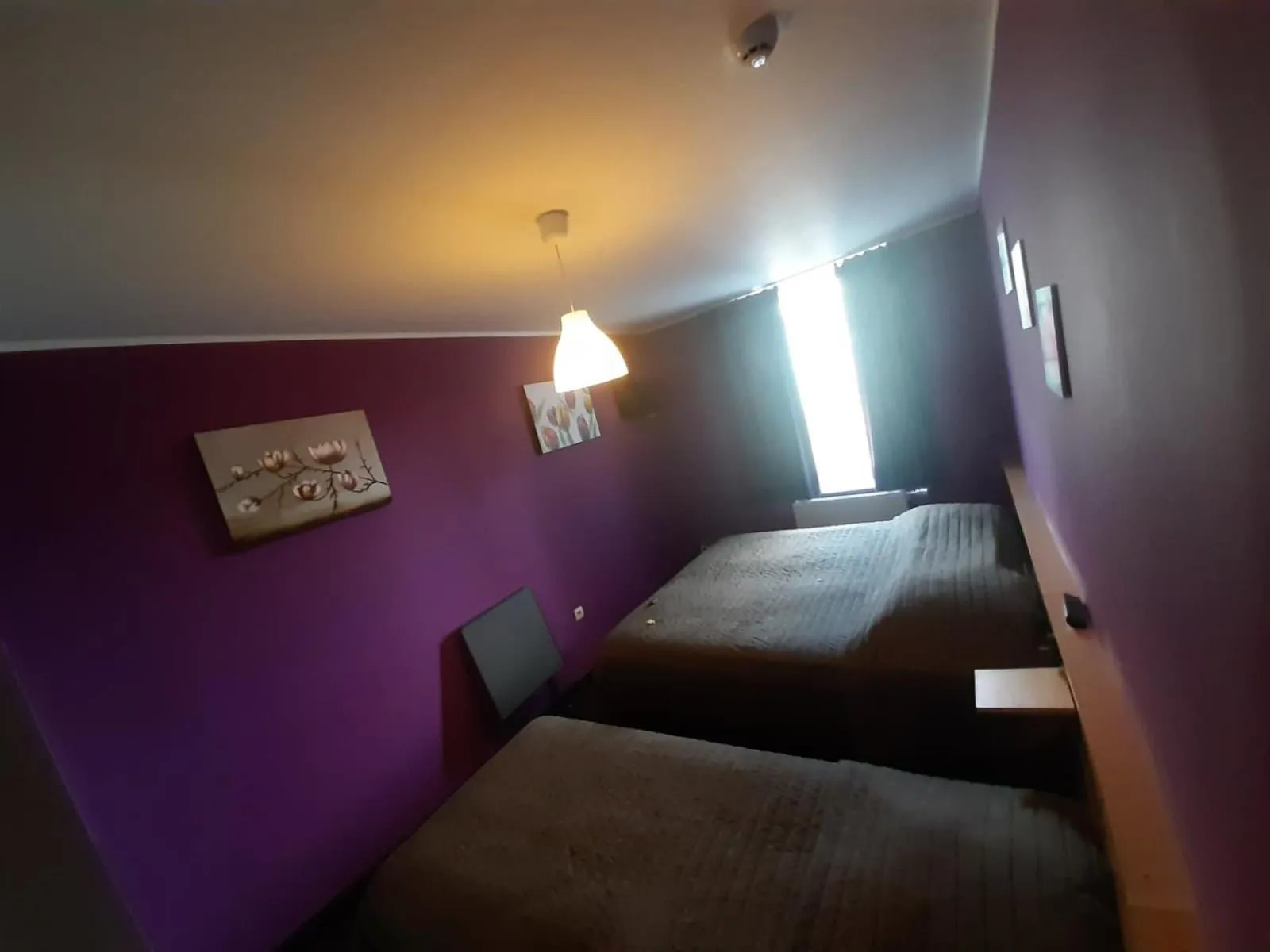 Bed in hotel Melissa