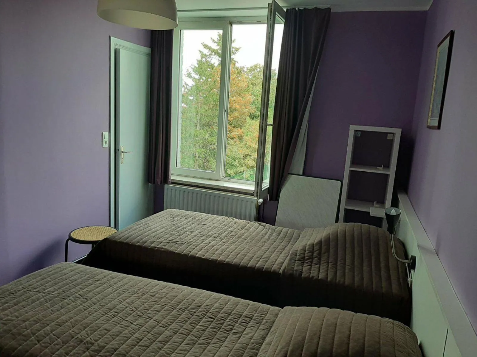 Bed in hotel Melissa