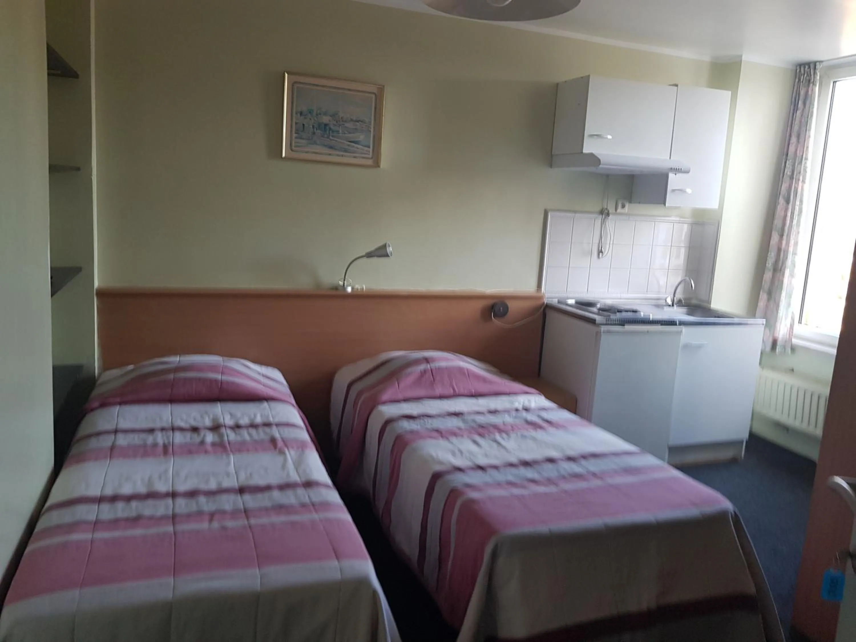 Bed in hotel Melissa