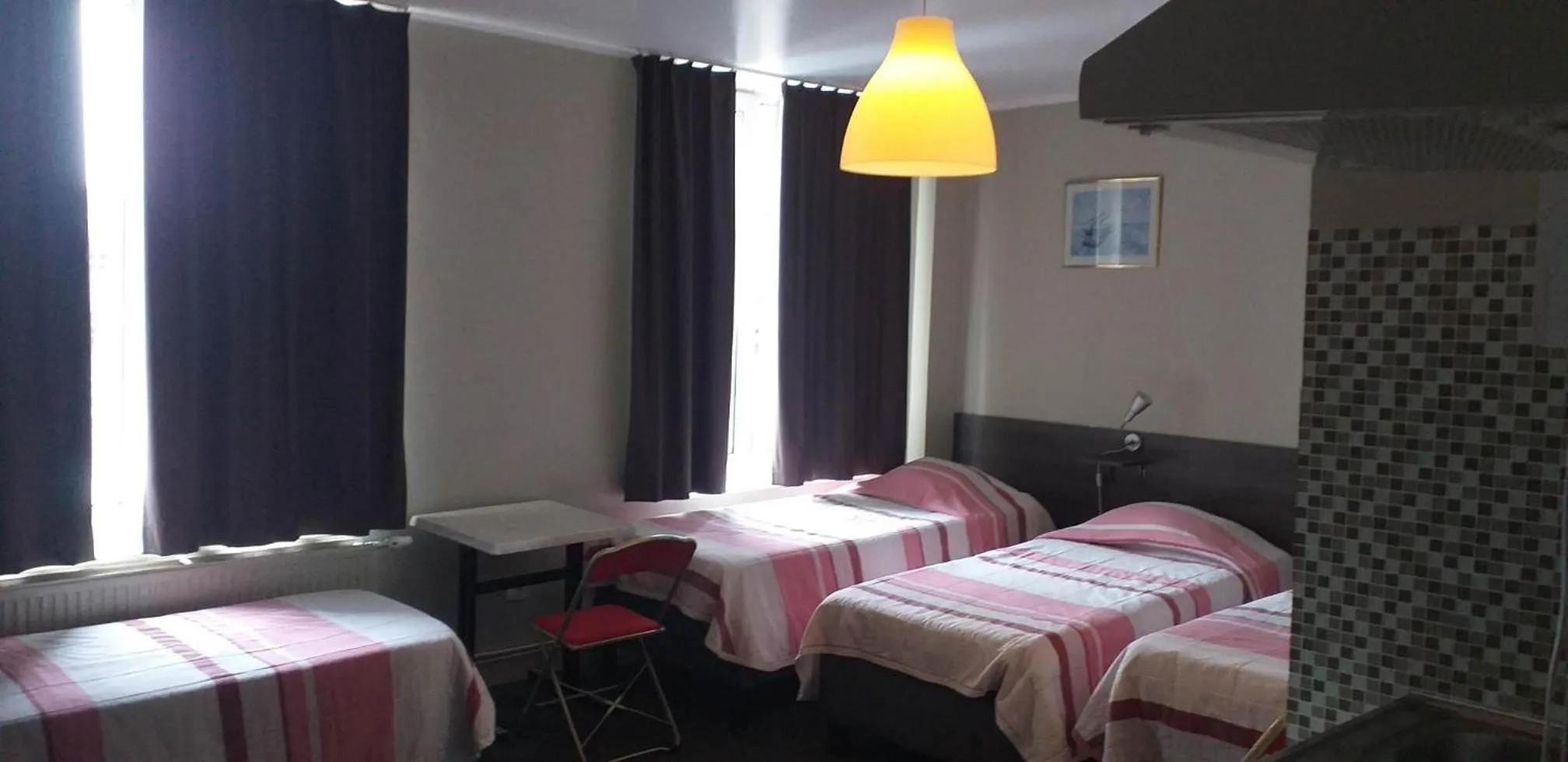 Bed in hotel Melissa