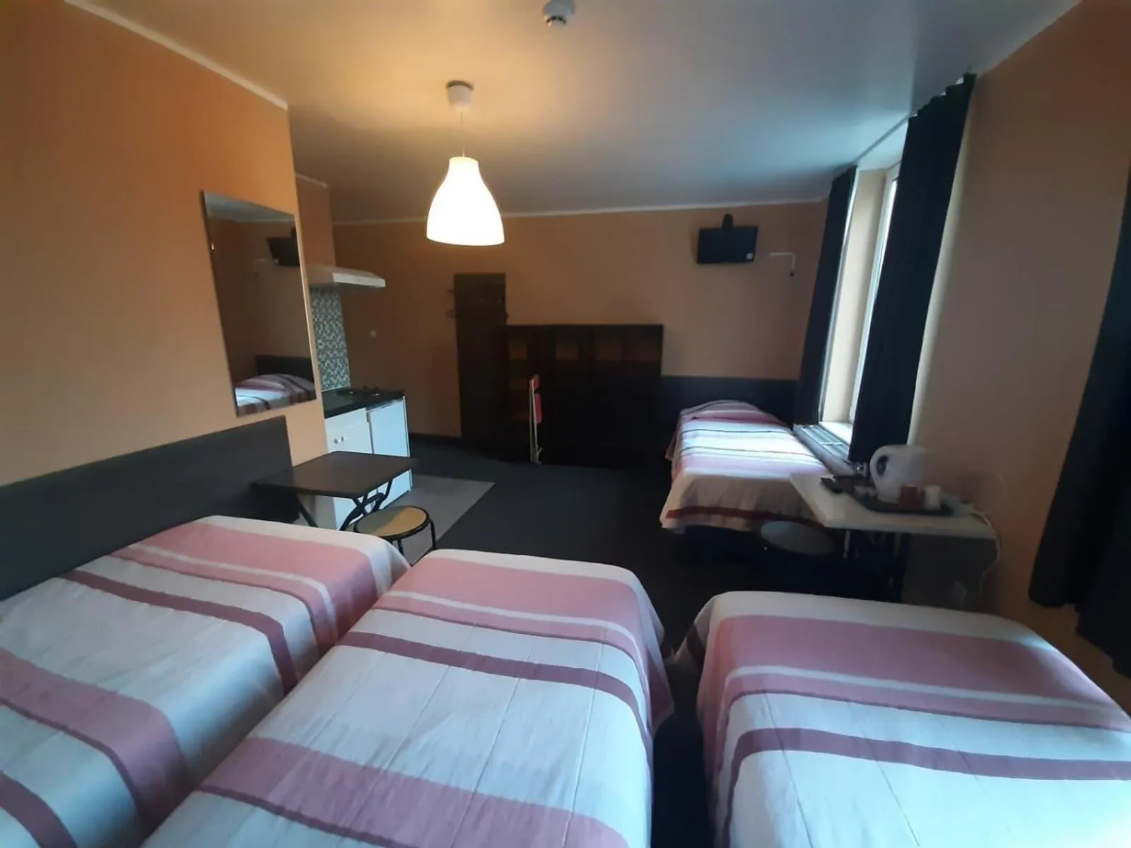 Bed in hotel Melissa