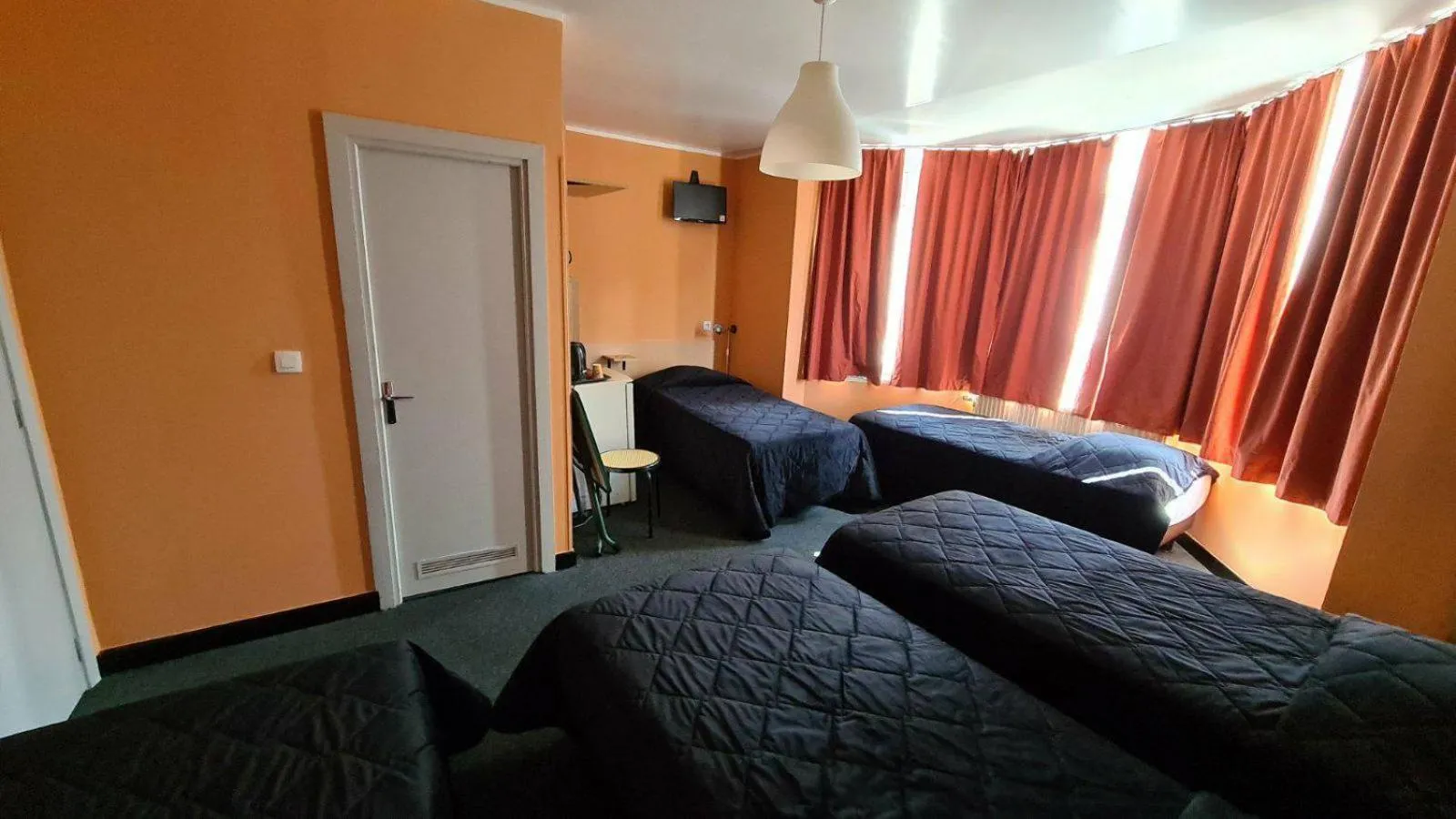 Bed in hotel Melissa