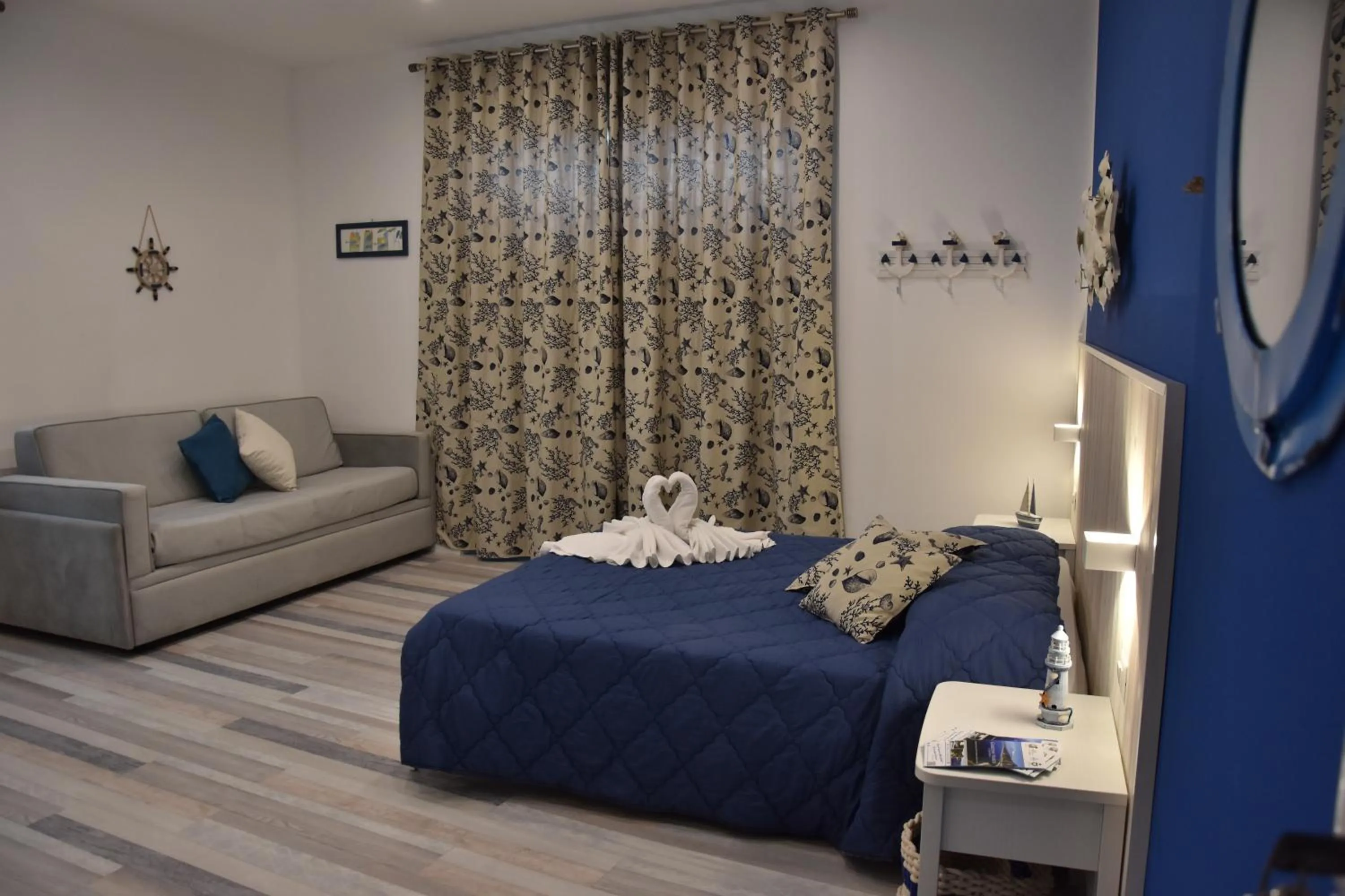 Bed in B&B Marina Blu