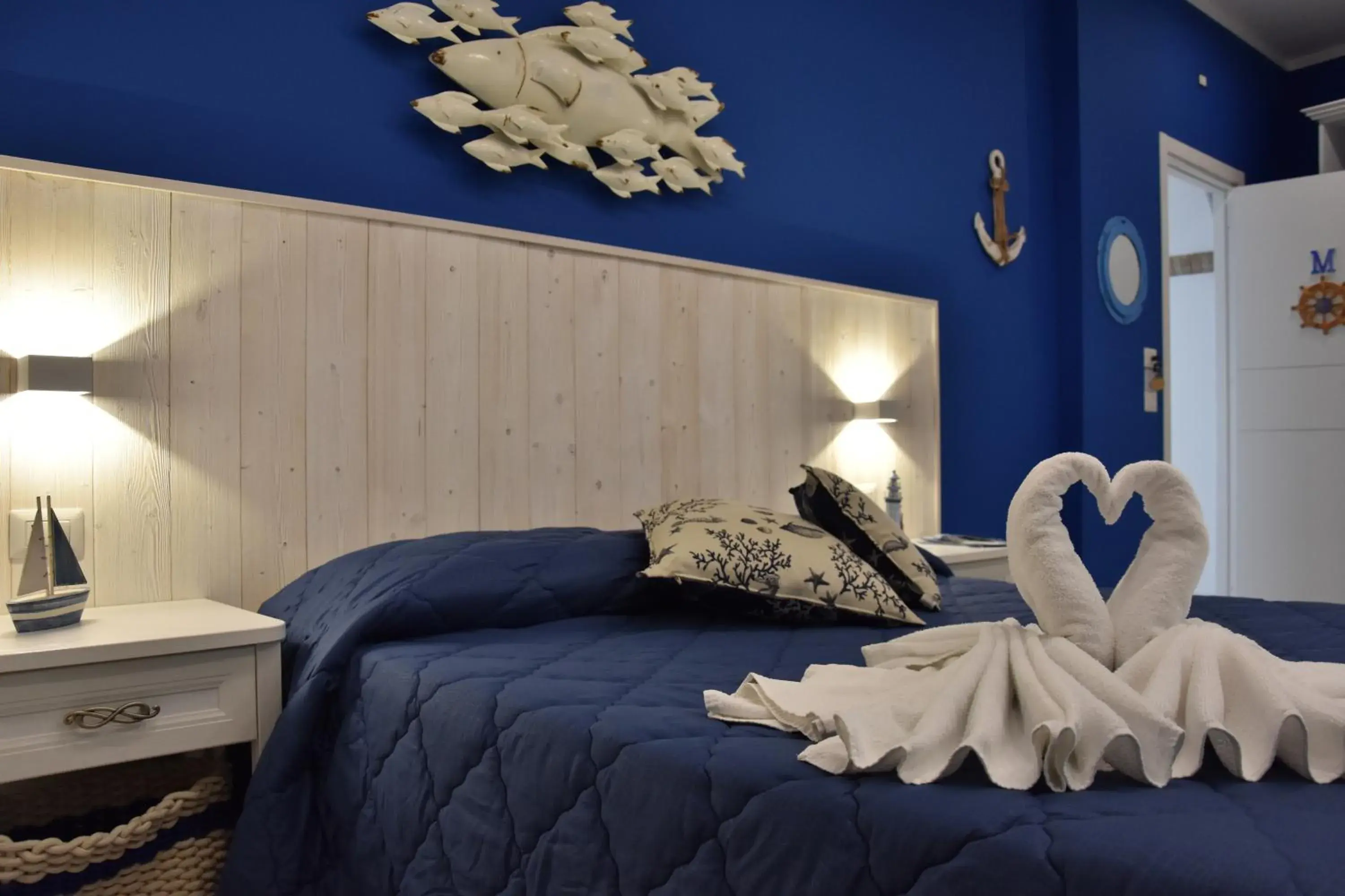 Triple Room with Private Bathroom in B&B Marina Blu Triple Room with Private Bathroom in B&B Marina Blu