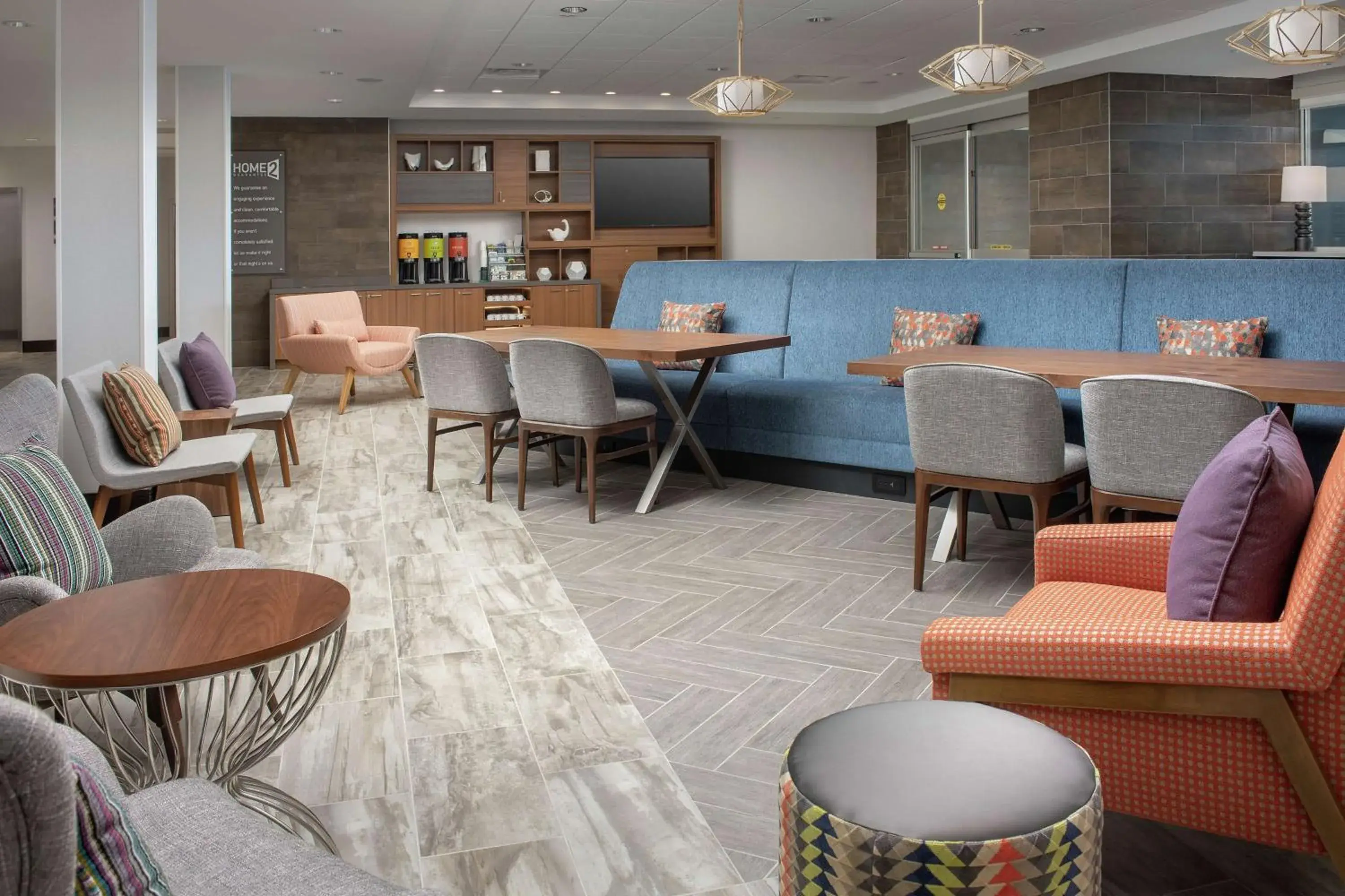 Lobby or reception in Home2 Suites By Hilton Charlottesville Downtown Lobby or reception in Home2 Suites By Hilton Charlottesville Downtown