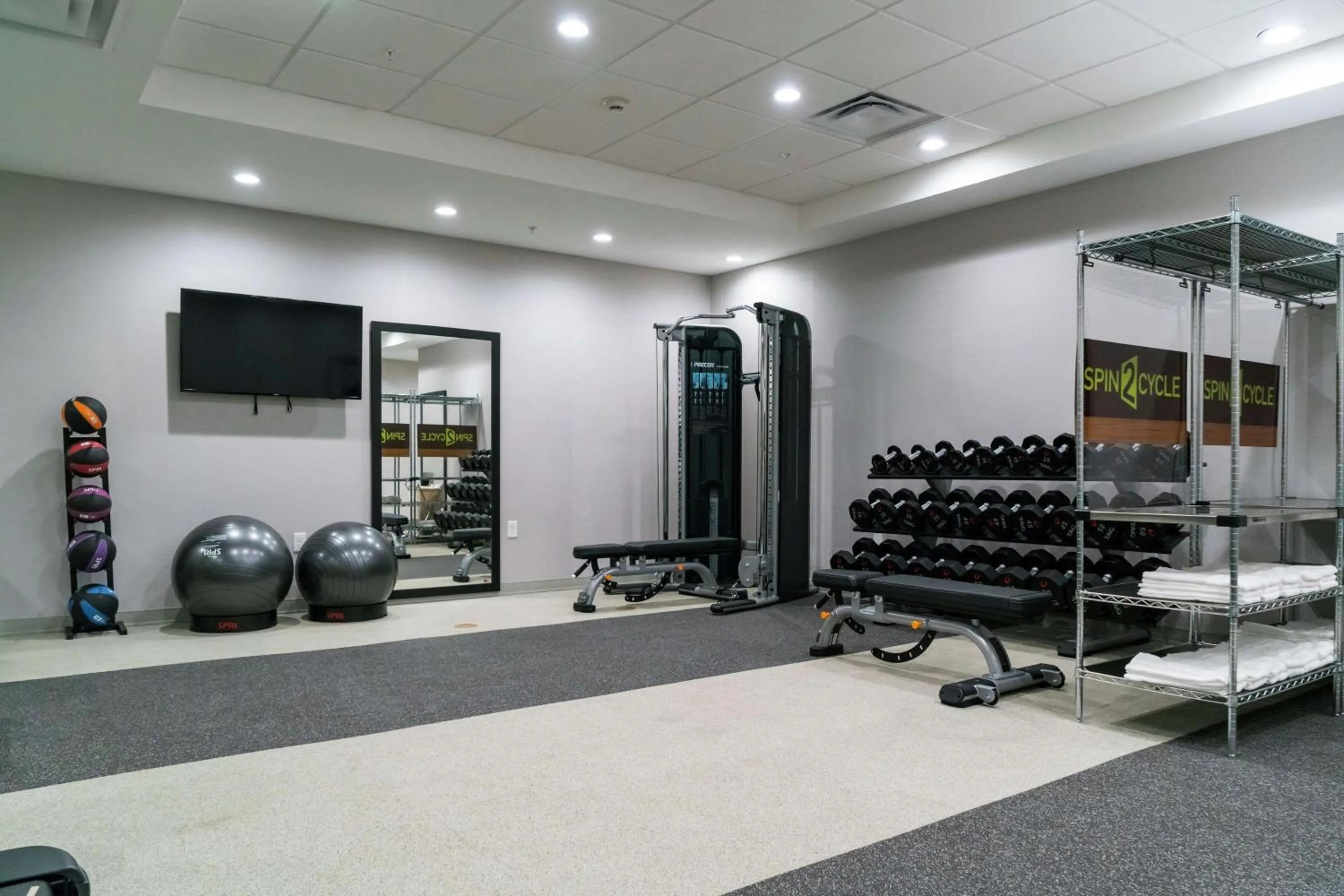 Fitness centre/facilities in Home2 Suites By Hilton Jackson Flowood Airport Area