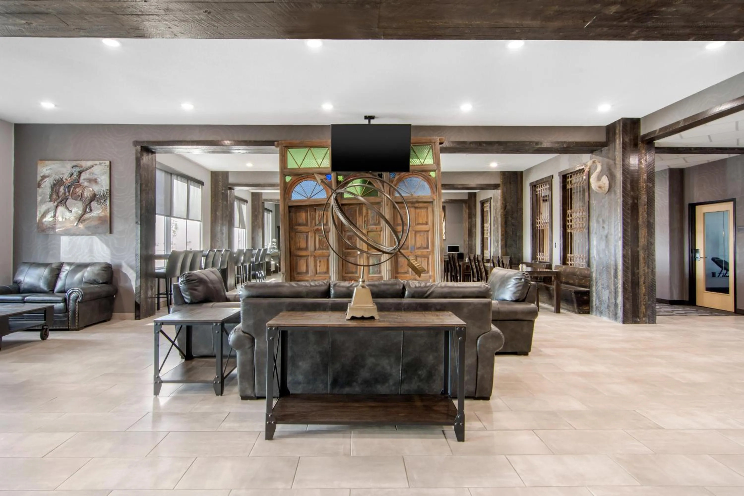 Communal lounge/ TV room in Comfort Inn & Suites