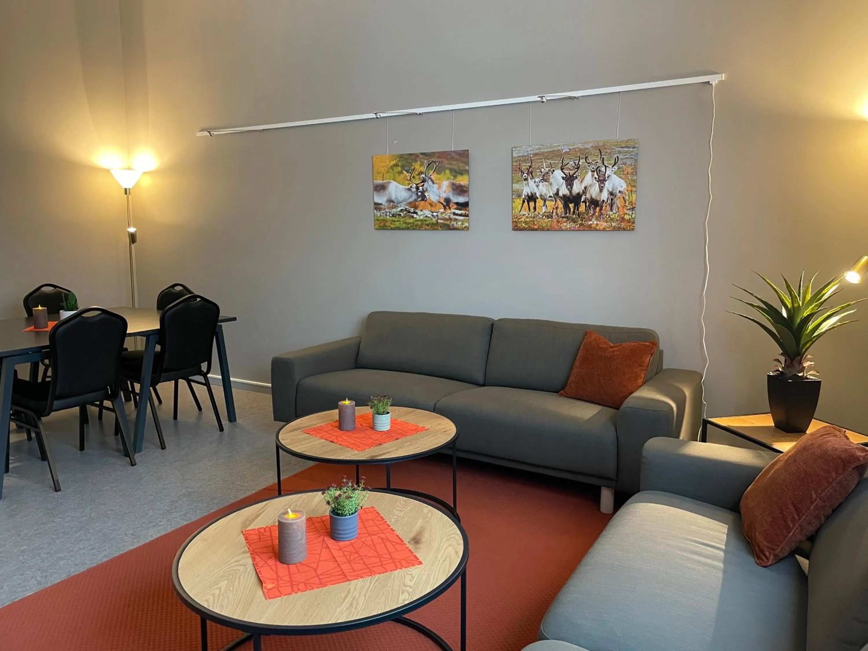 Communal lounge/ TV room in Fjellfolkets Hus