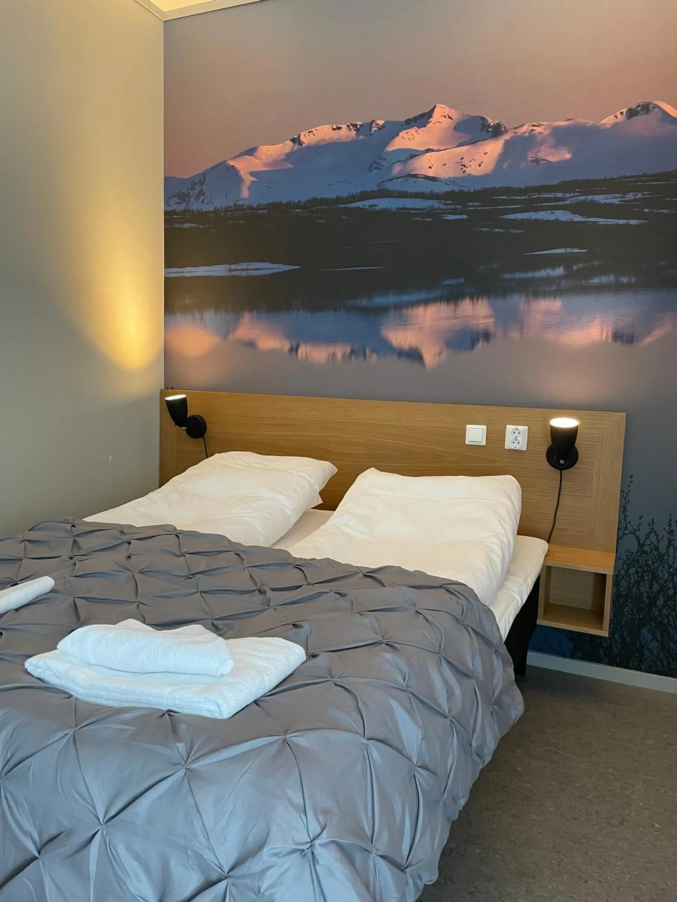 Bed in Fjellfolkets Hus