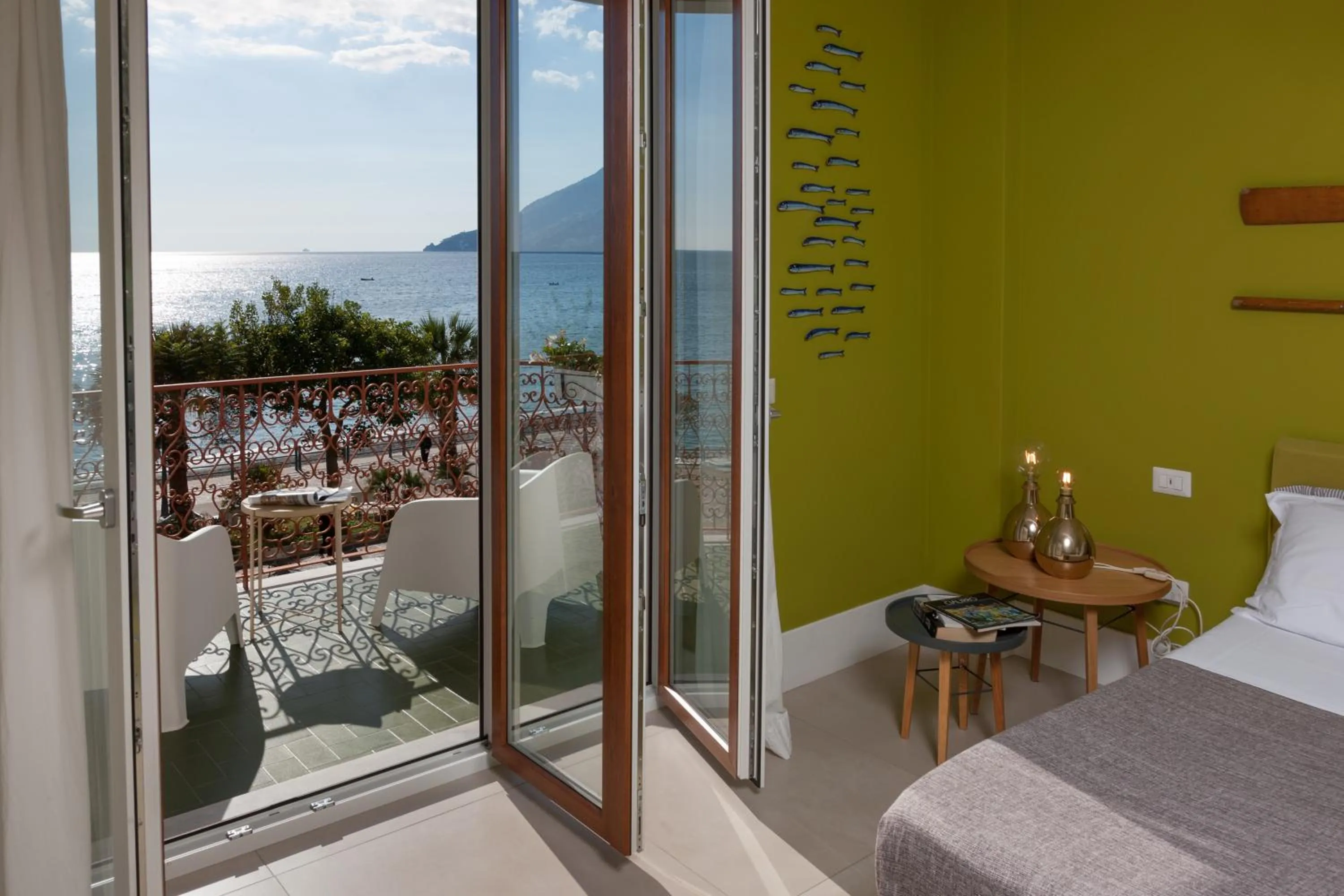 Sea view, Bed in B&b Don Giovanni