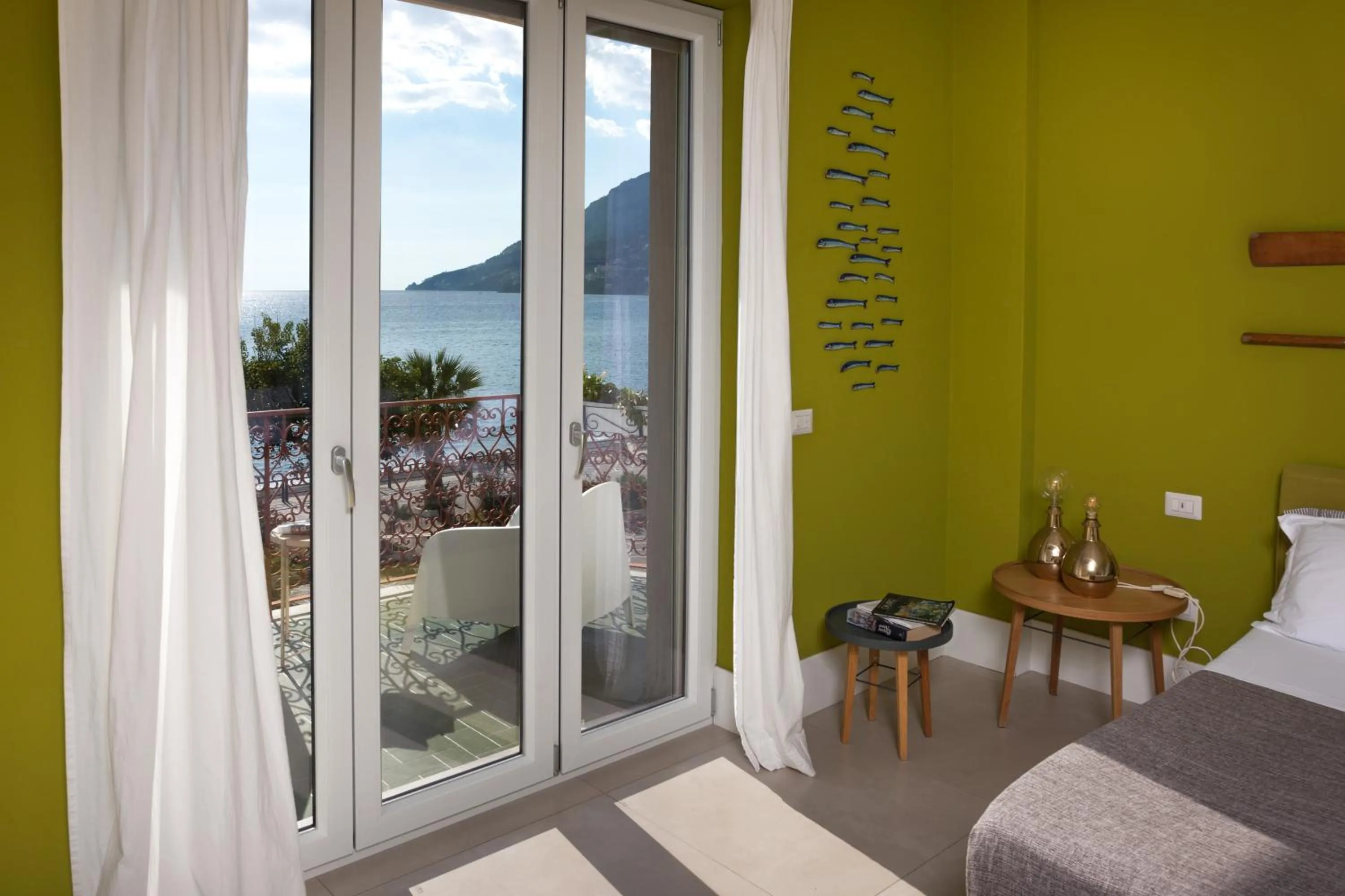 Sea view in B&b Don Giovanni