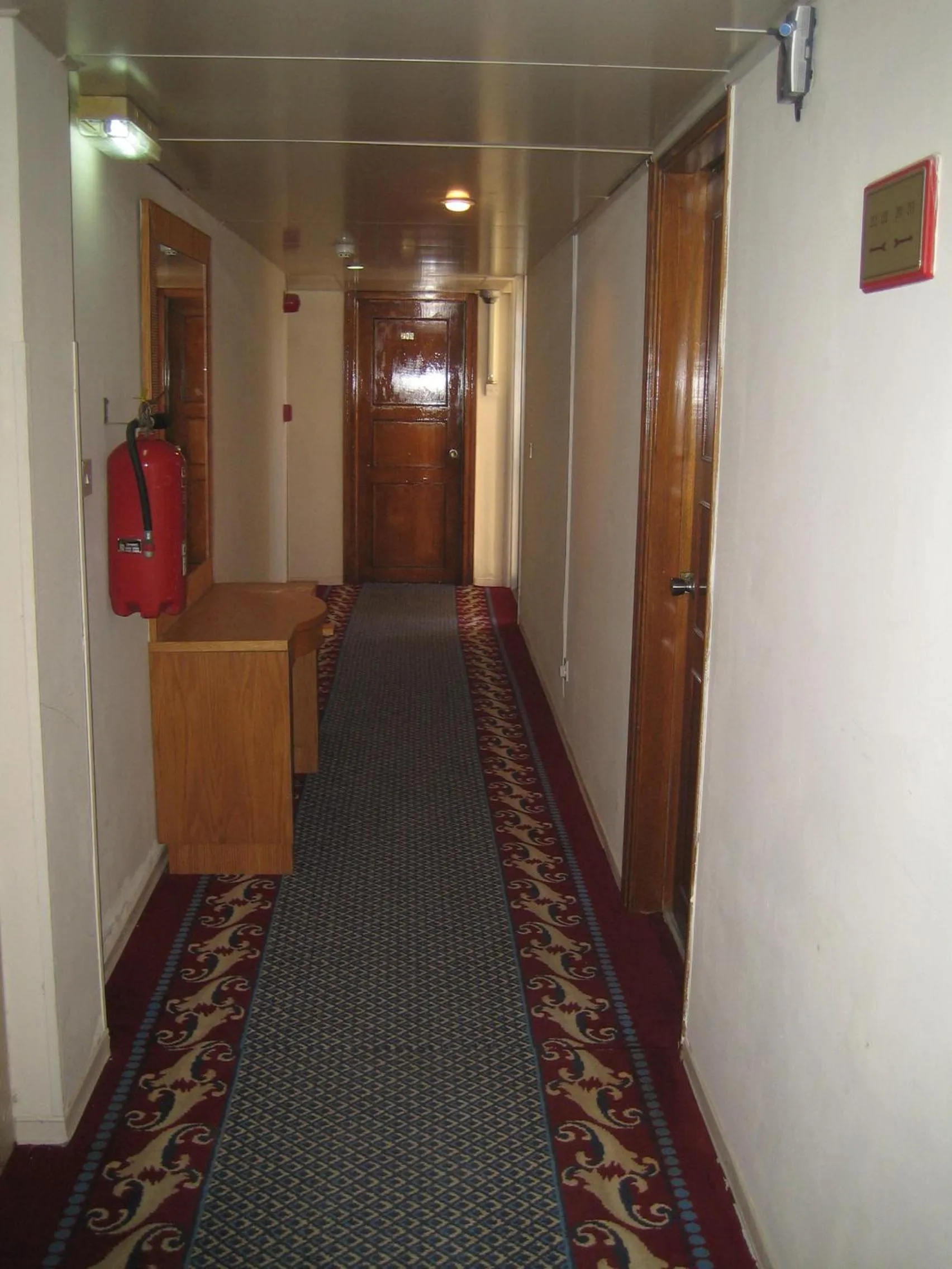 Decorative detail in Onisillos Hotel