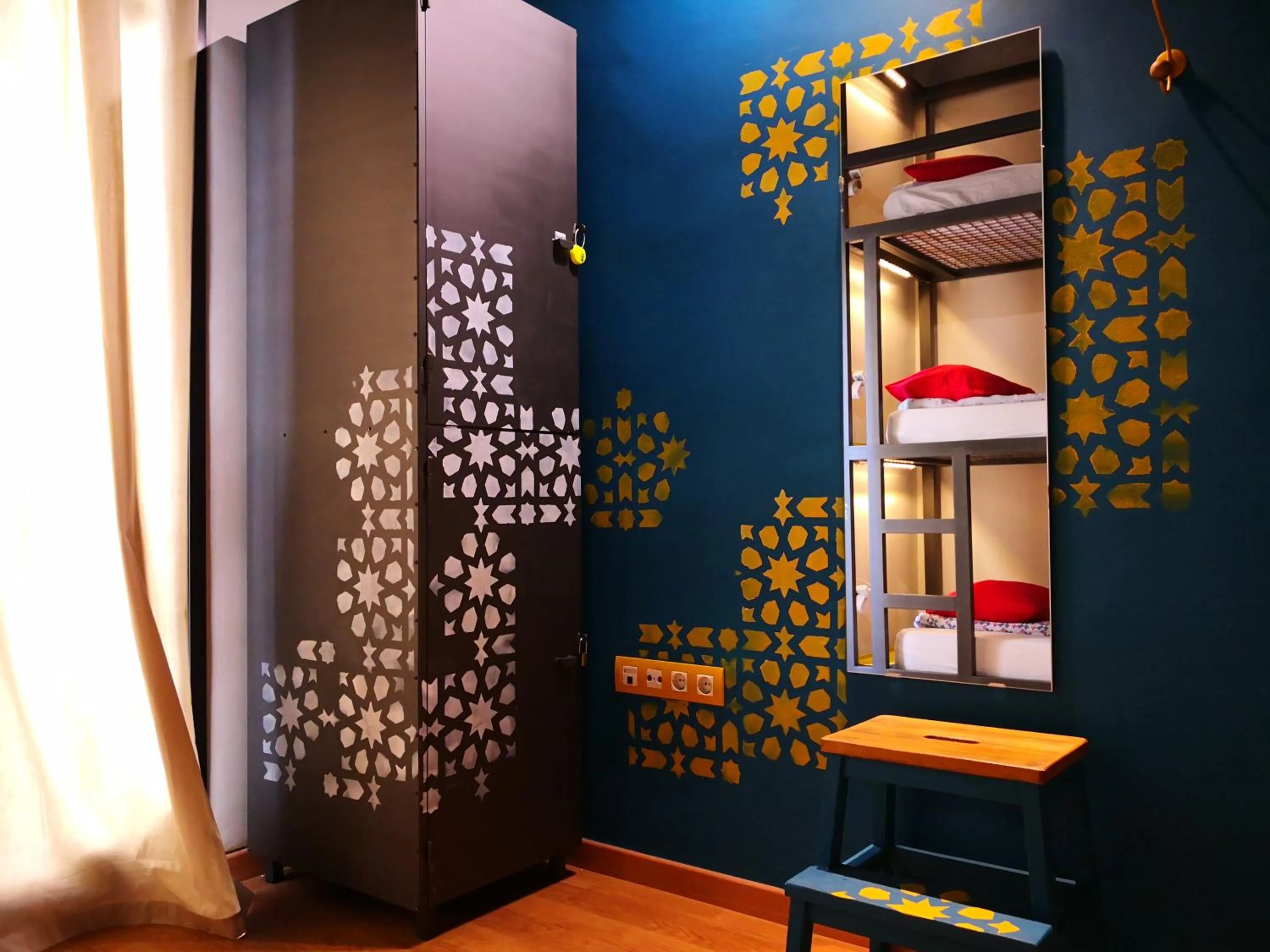 Photo of the whole room in El Granado Hostel